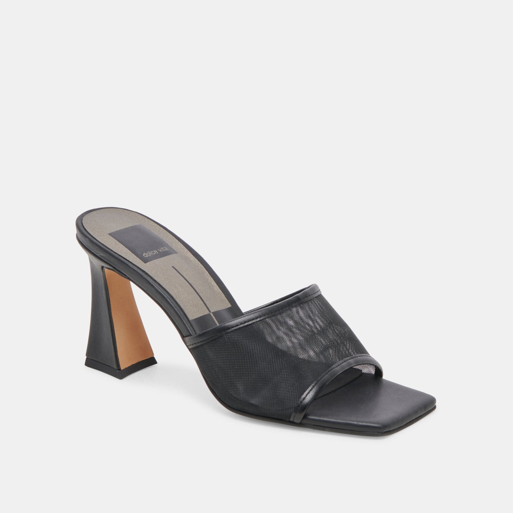 NARDA HEELS ONYX MESH - Dolce Vita