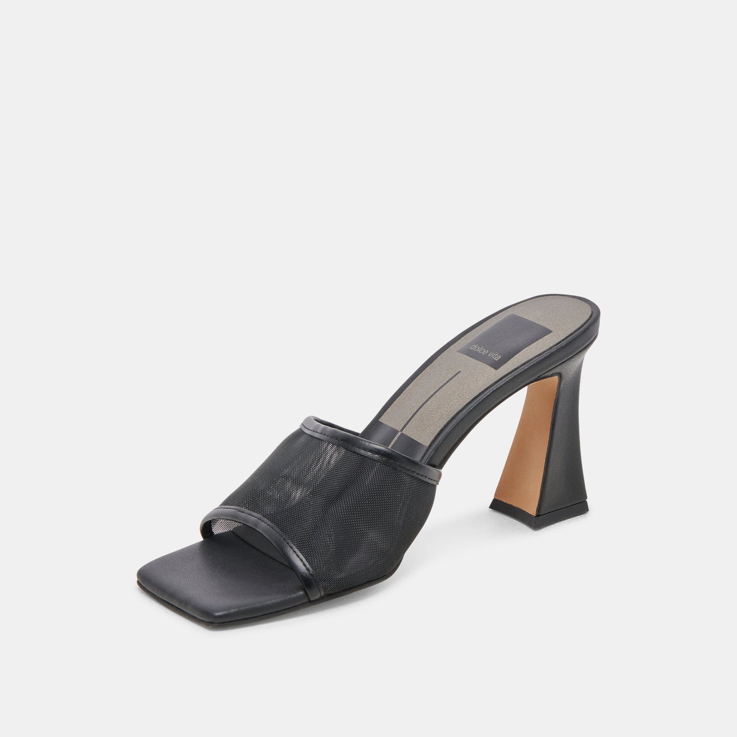 NARDA HEELS ONYX MESH - Dolce Vita