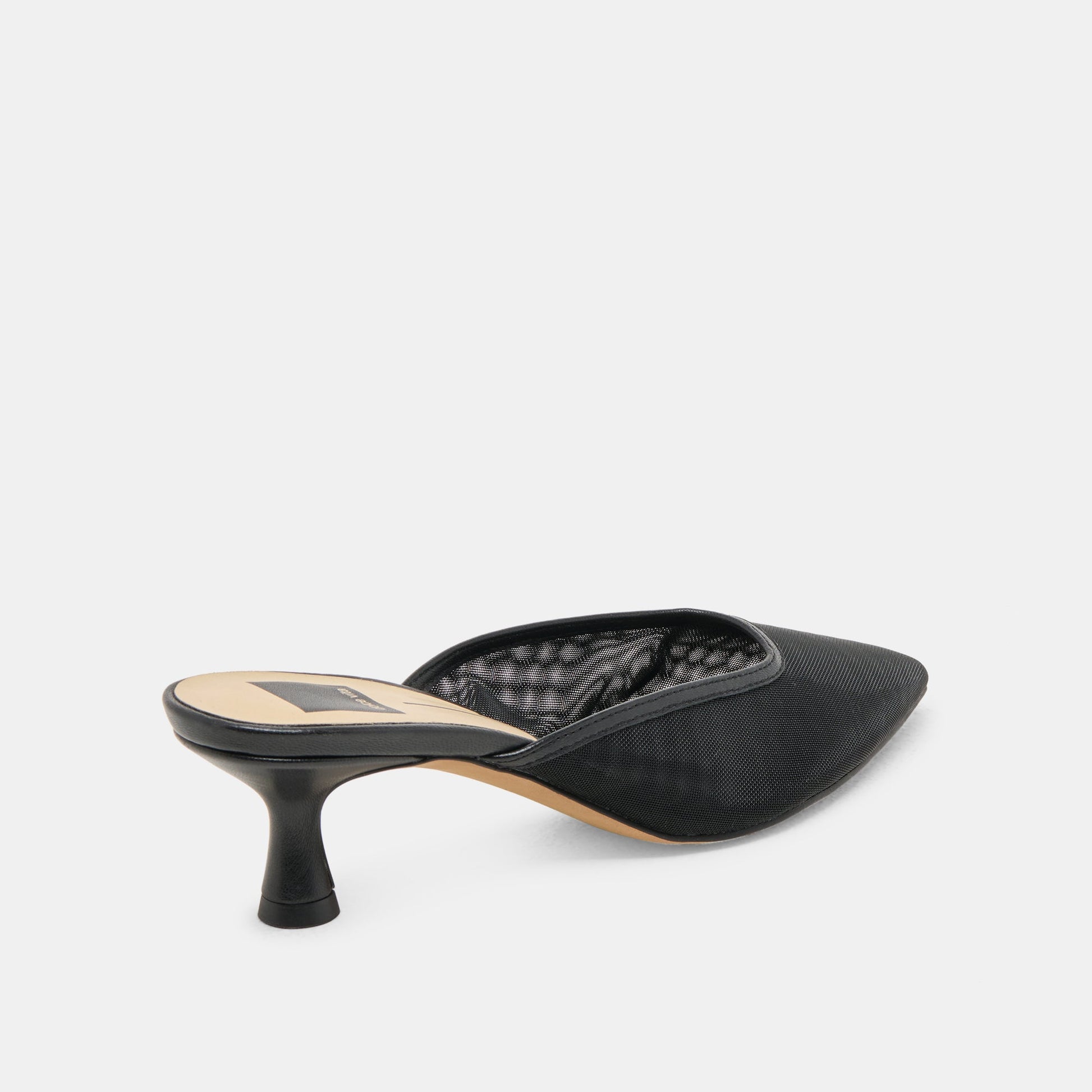 Cleo Onyx Mesh Heels - Dolce Vita