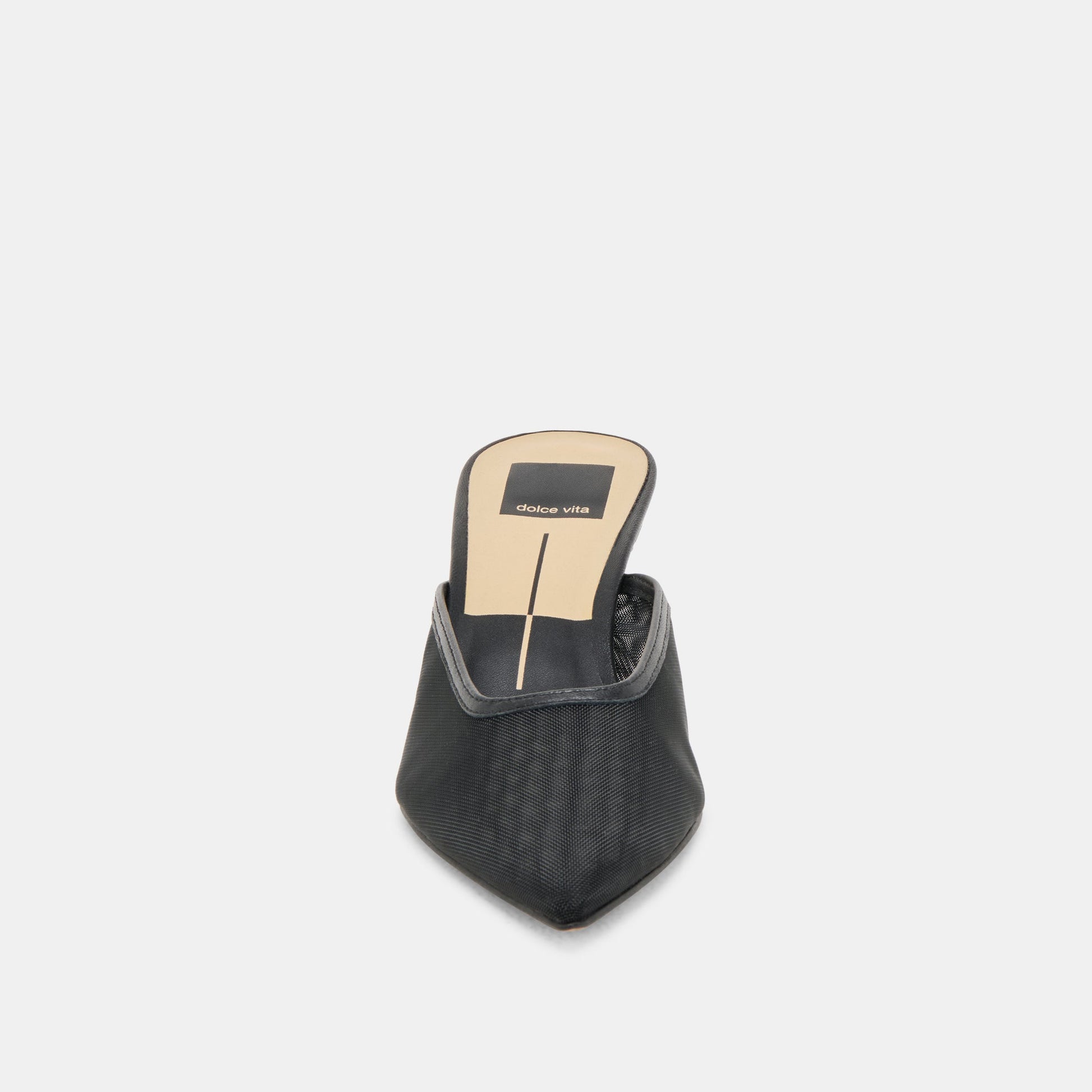 Cleo Onyx Mesh Heels - Dolce Vita