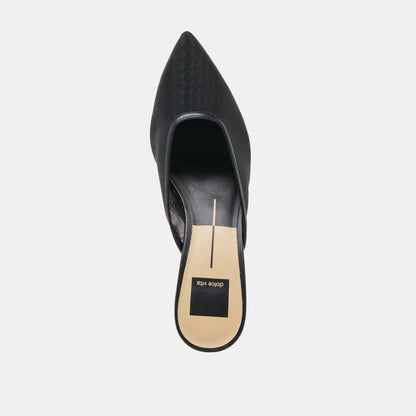Cleo Onyx Mesh Heels - Dolce Vita