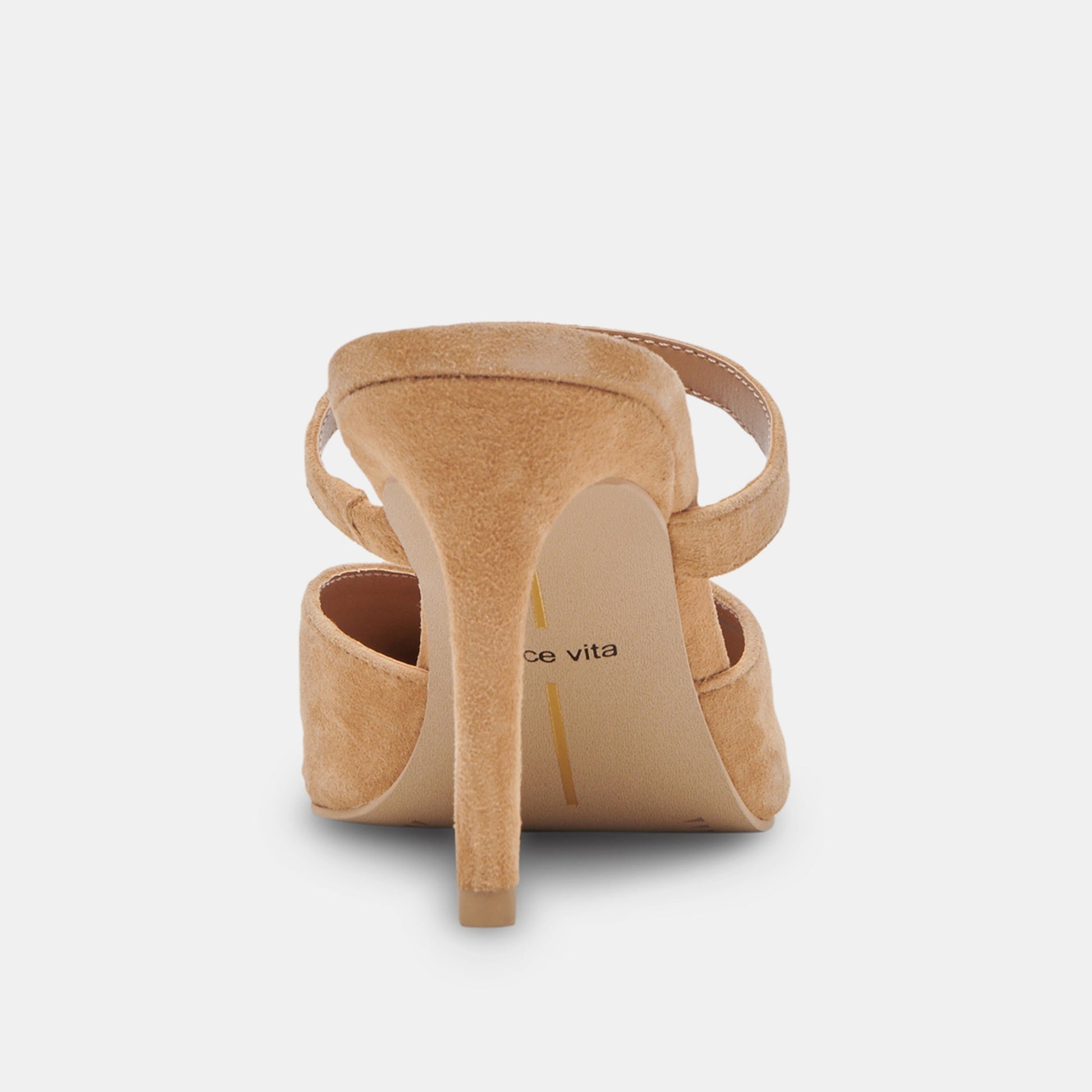 KANIKA HEELS TAN SUEDE - Dolce Vita