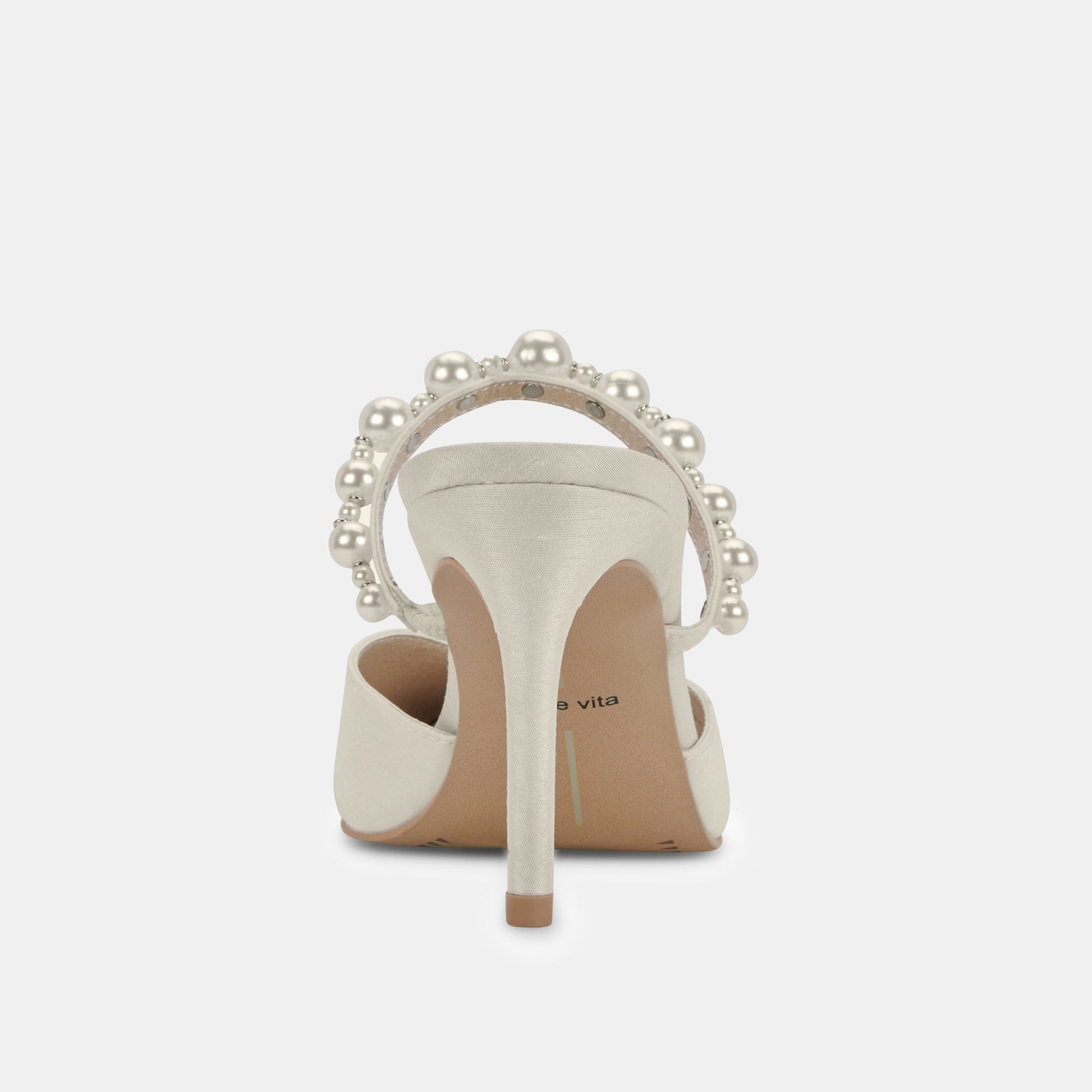 KANIKA Pearl Heels Vanilla Silk - Dolce Vita
