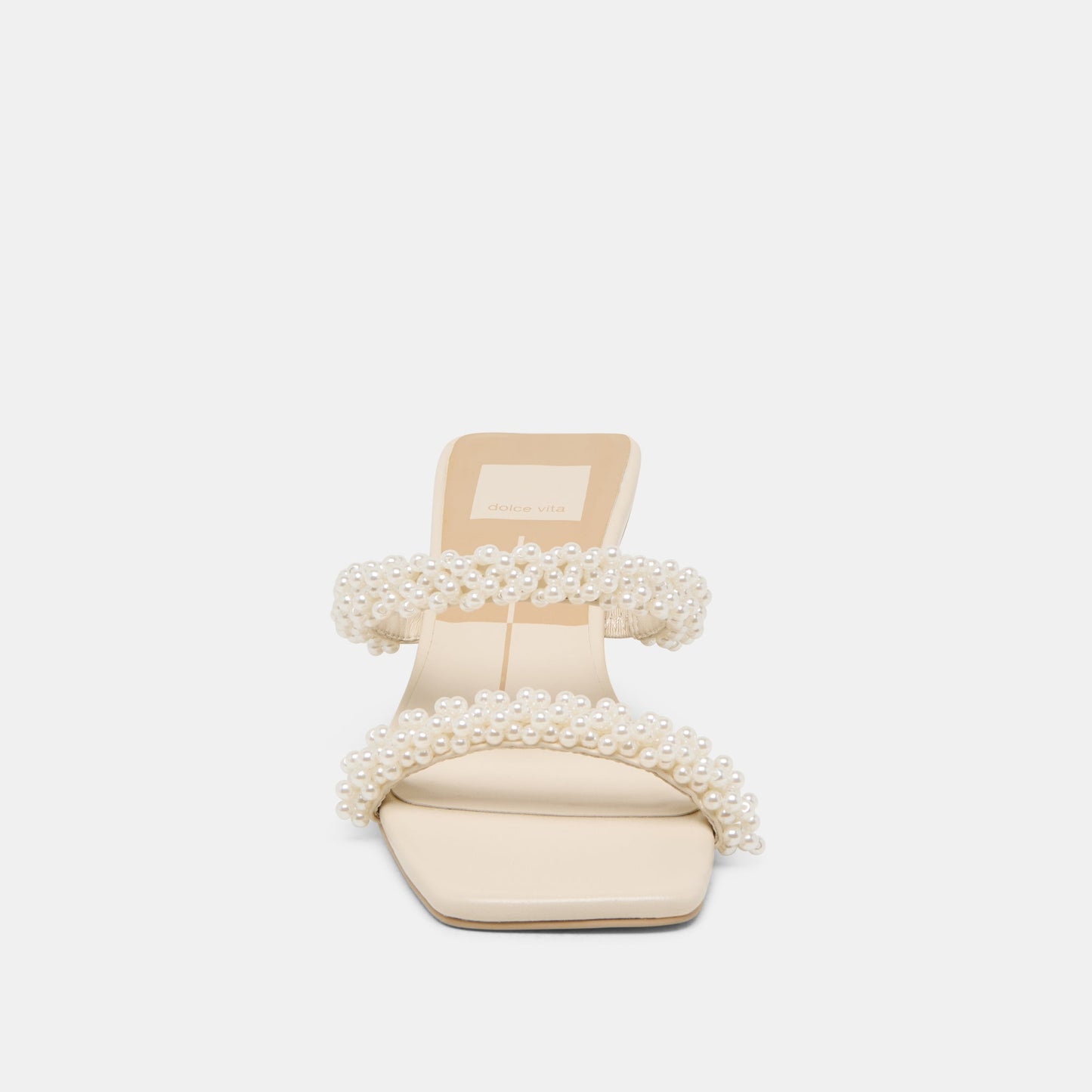 BONI PEARL HEELS VANILLA STELLA - Dolce Vita