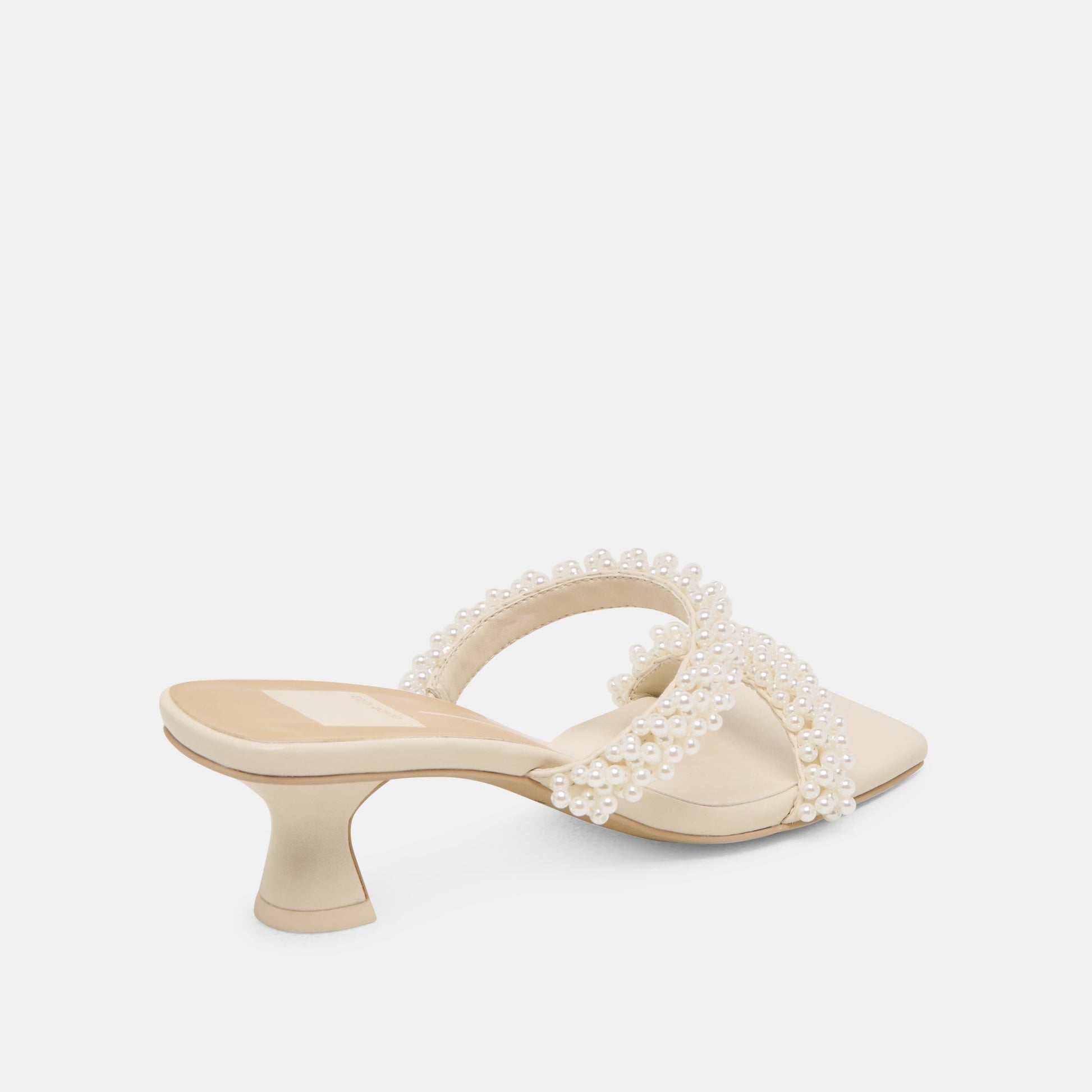 BONI PEARL HEELS VANILLA STELLA - Dolce Vita