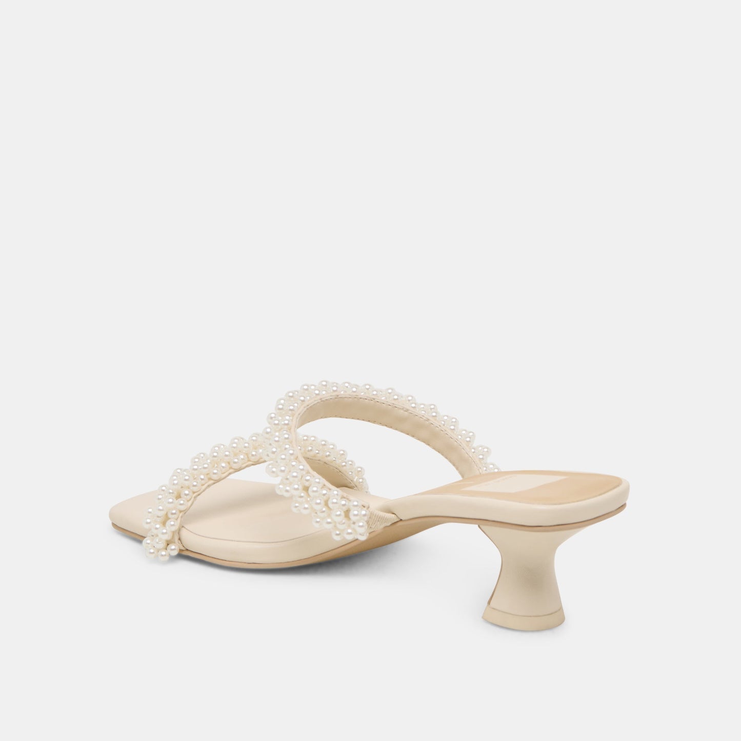 BONI PEARL HEELS VANILLA STELLA - Dolce Vita