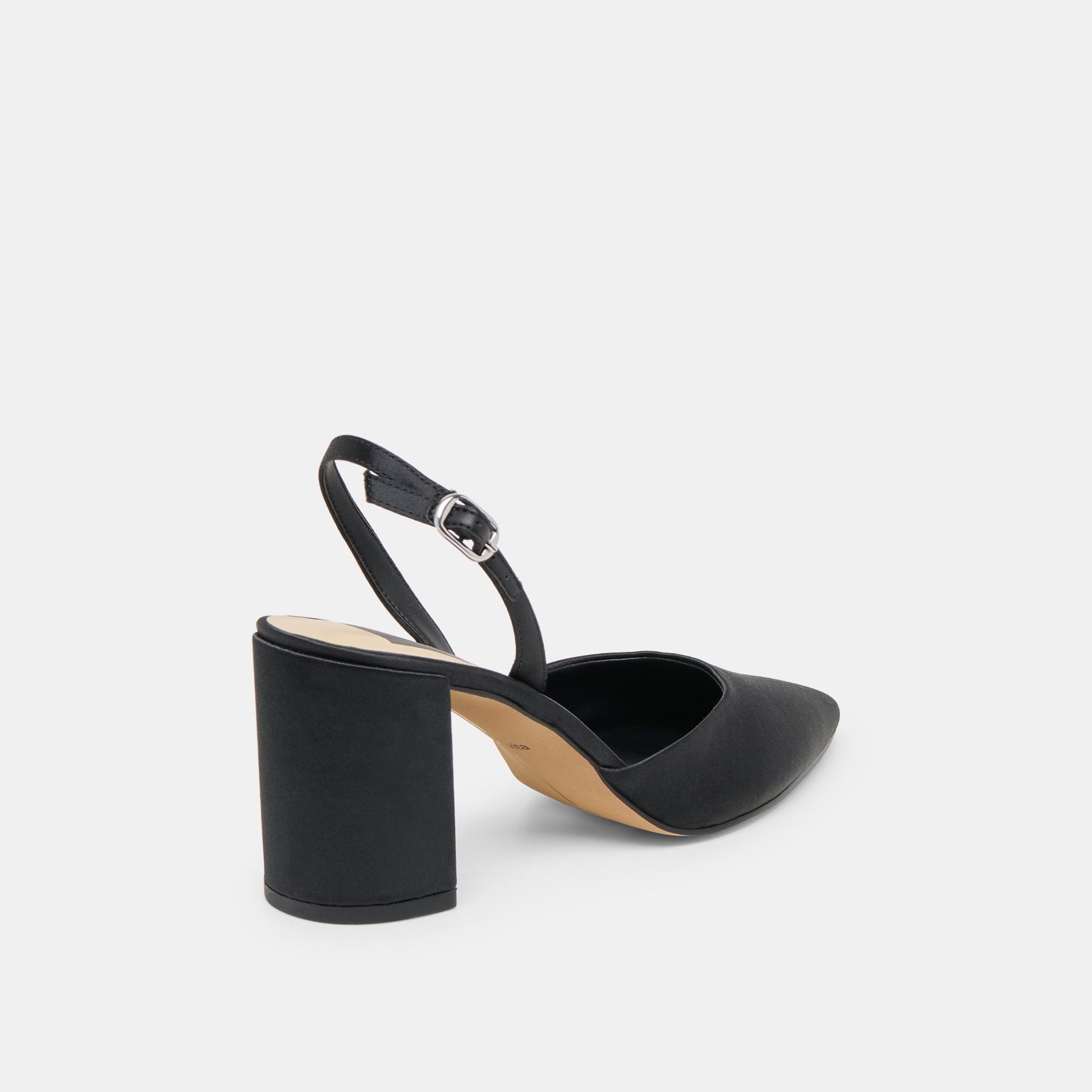 Carel Onyx Satin High Heels - Dolce Vita