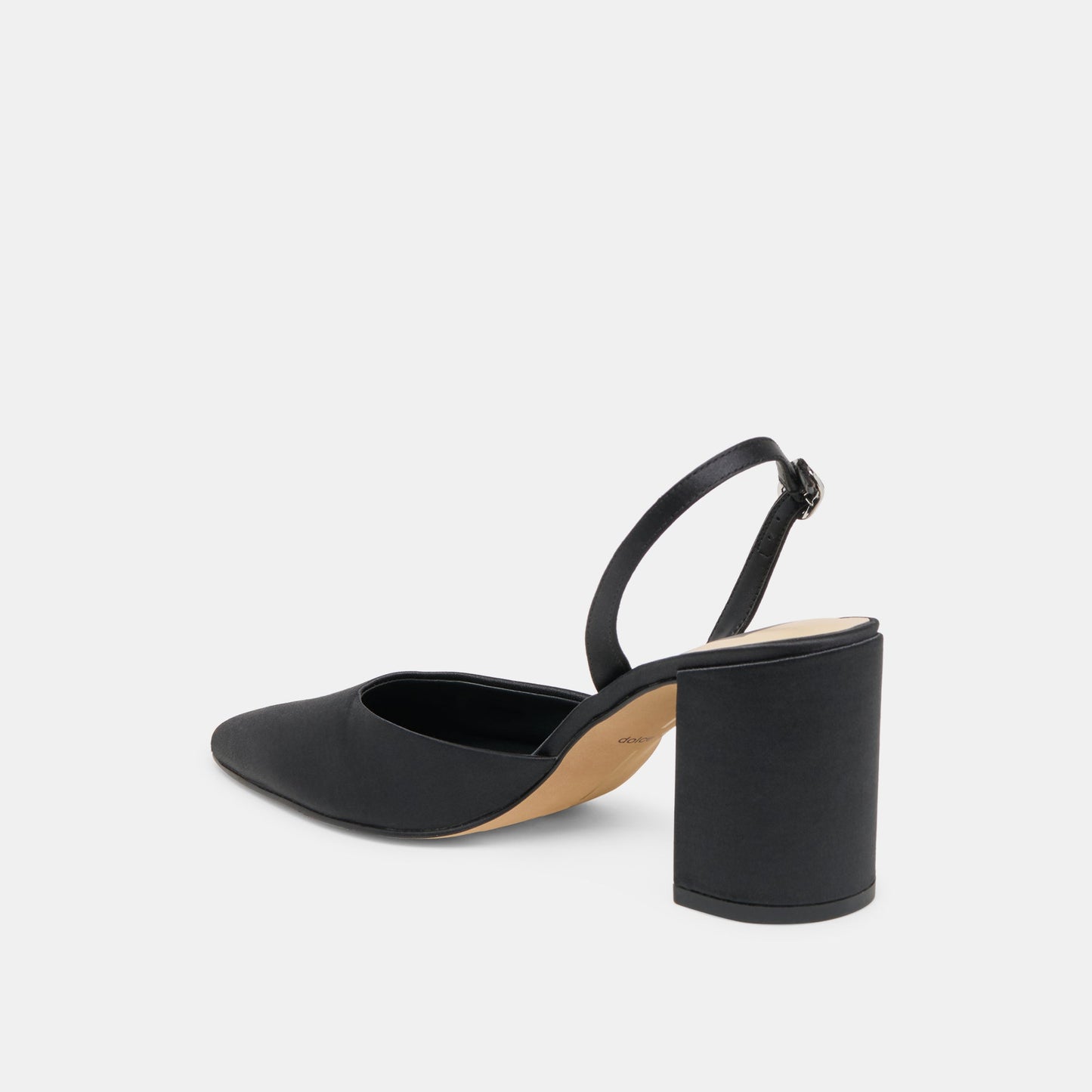 Carel Onyx Satin High Heels - Dolce Vita