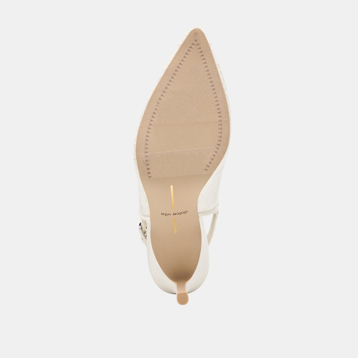 Yami True White Lace Heels - Dolce Vita
