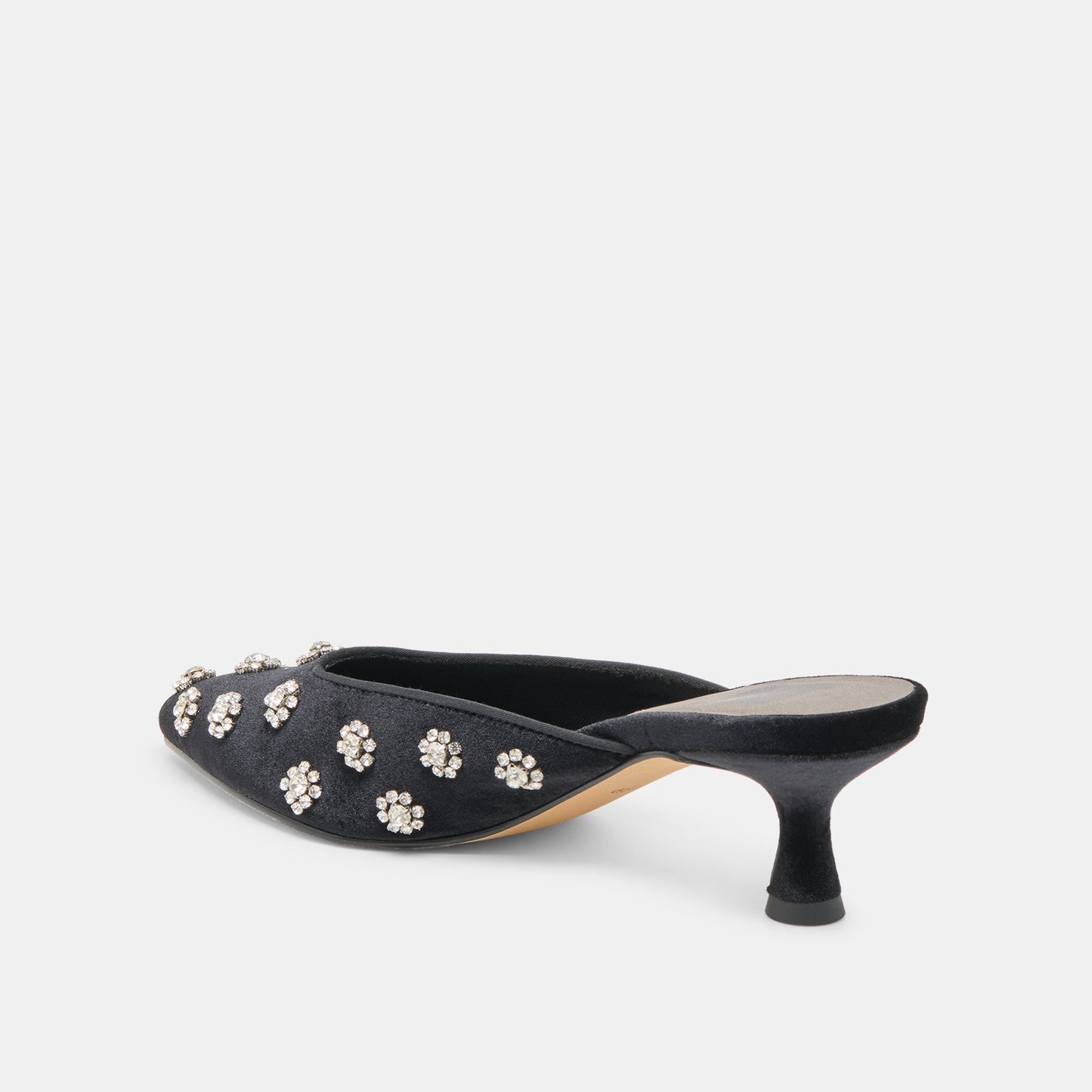 Clara Nero Velvet Heels - Dolce Vita