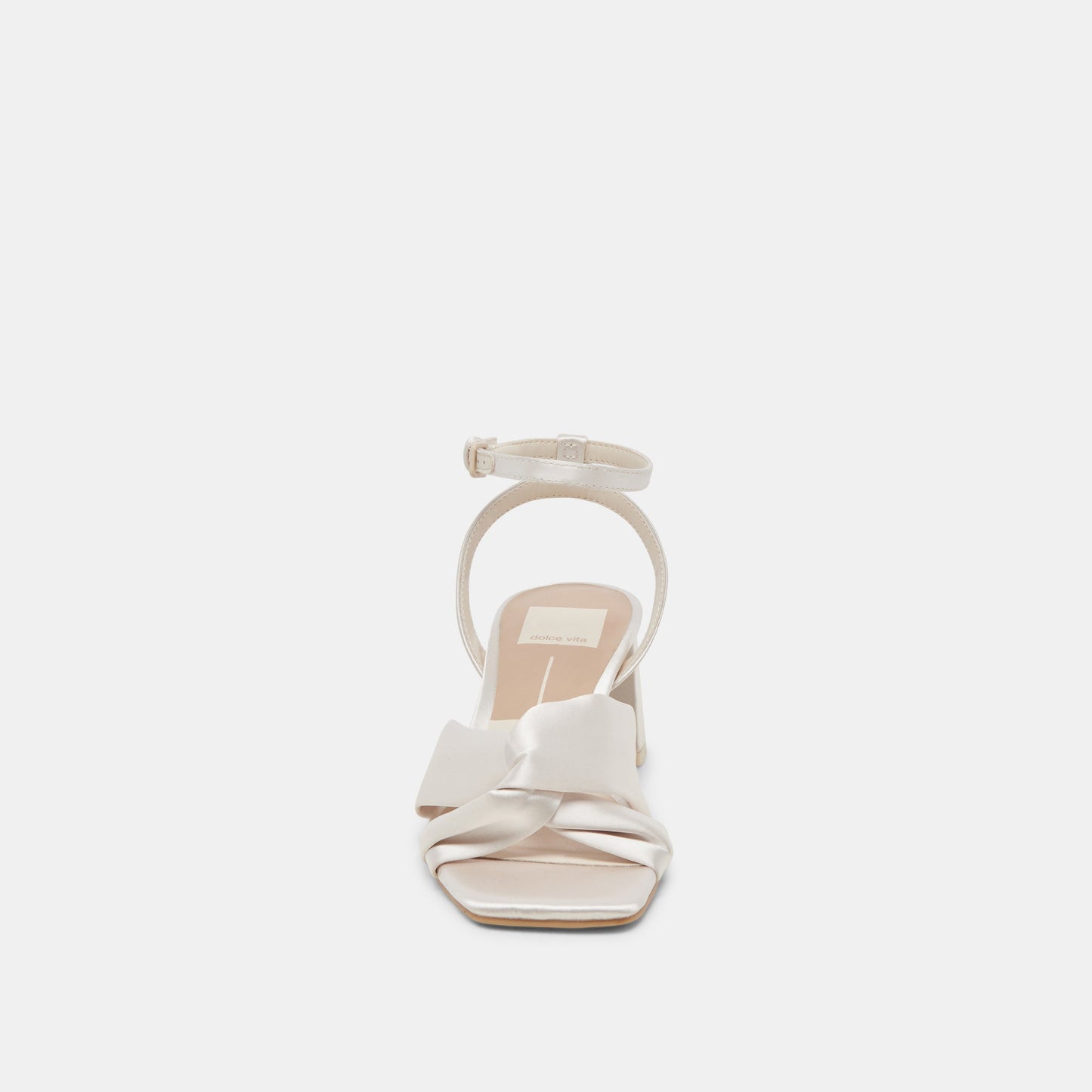 Brenna Ivory Satin Heels - Dolce Vita