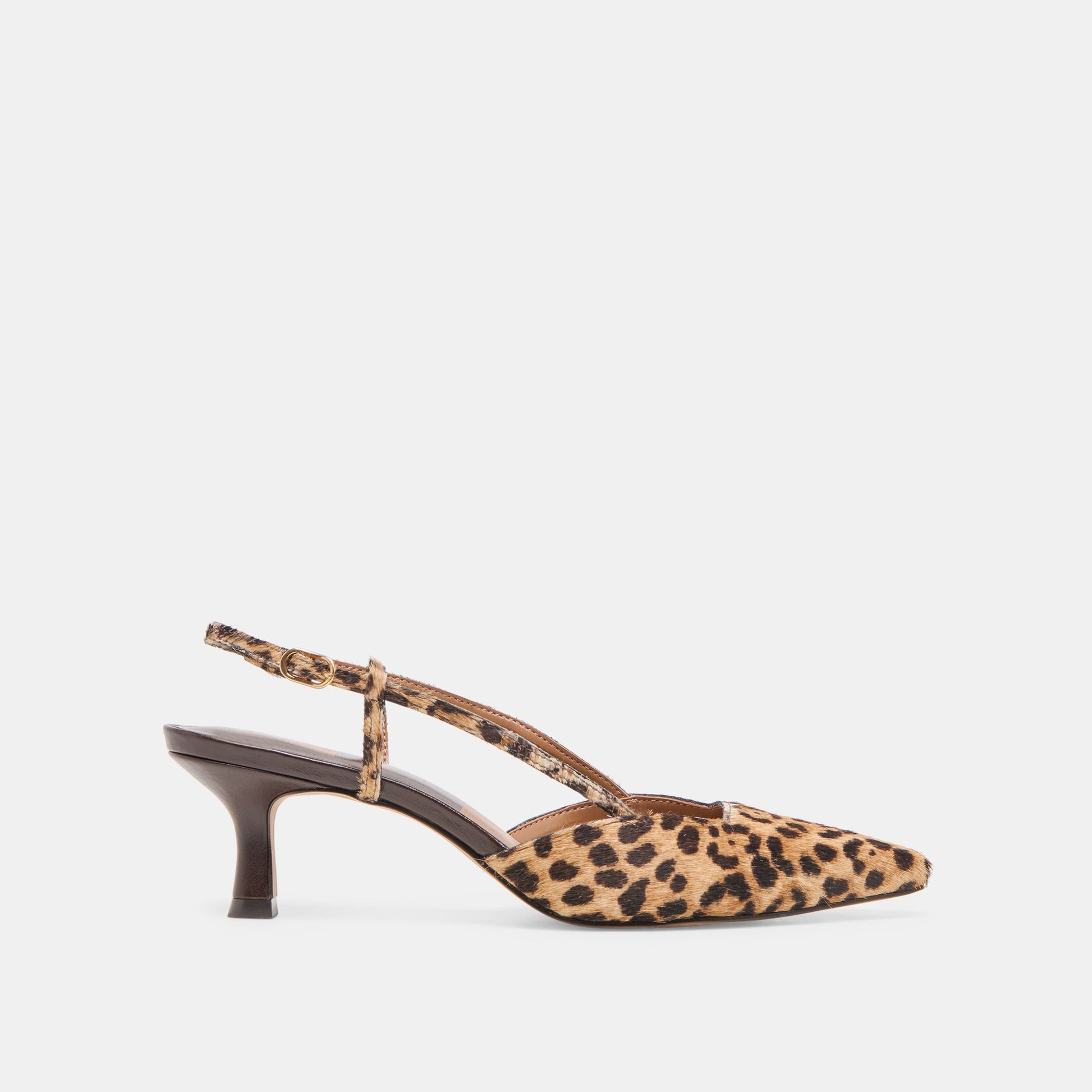 Odela Dk Leopard Calf Hair Heels - Dolce Vita