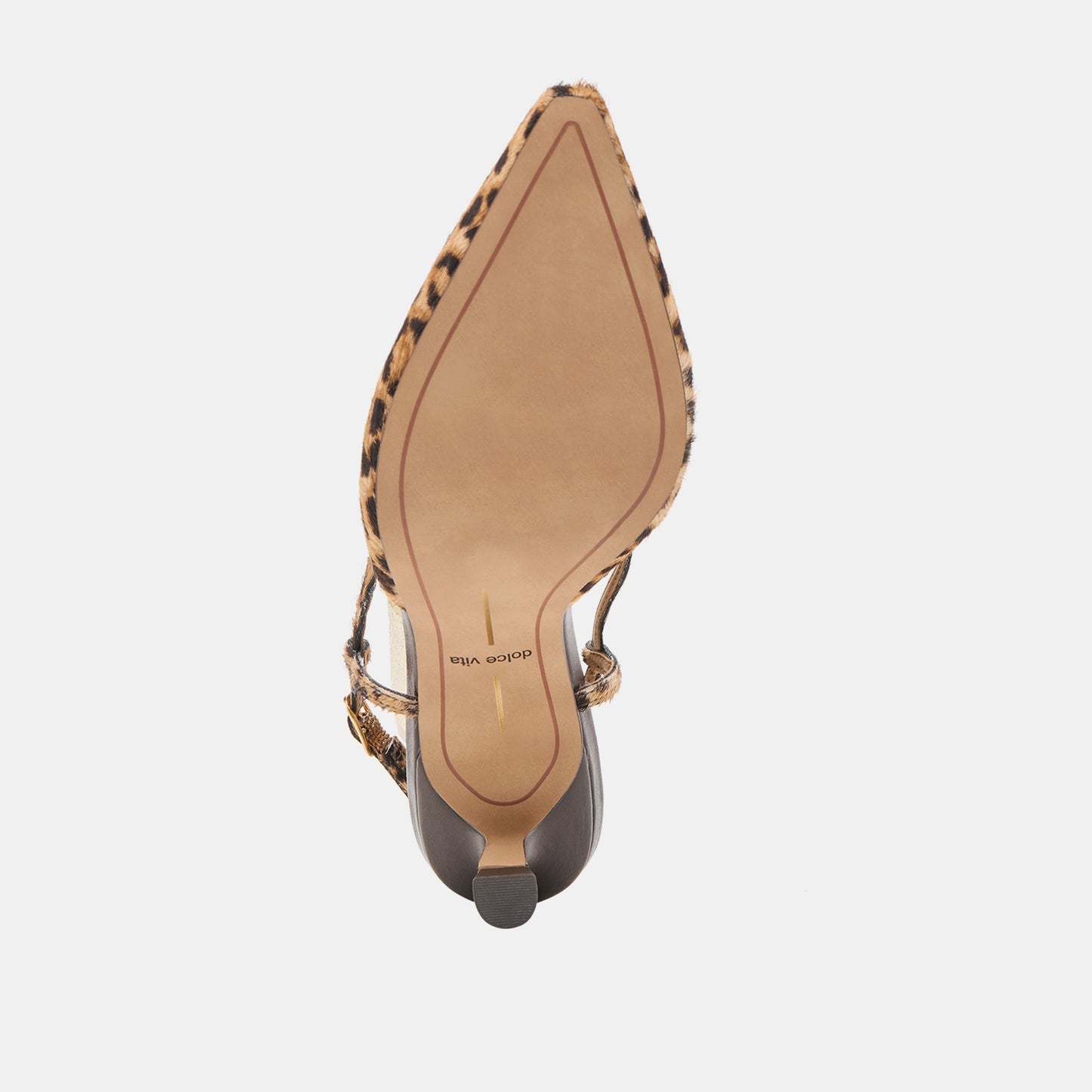 Odela Dk Leopard Calf Hair Heels - Dolce Vita