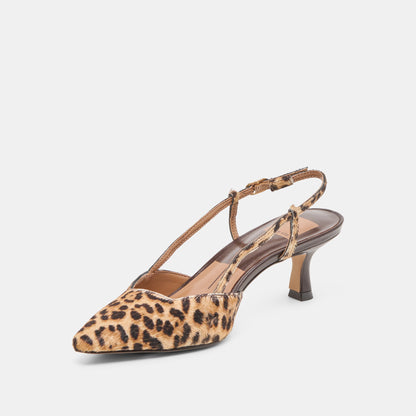Odela Dk Leopard Calf Hair Heels - Dolce Vita