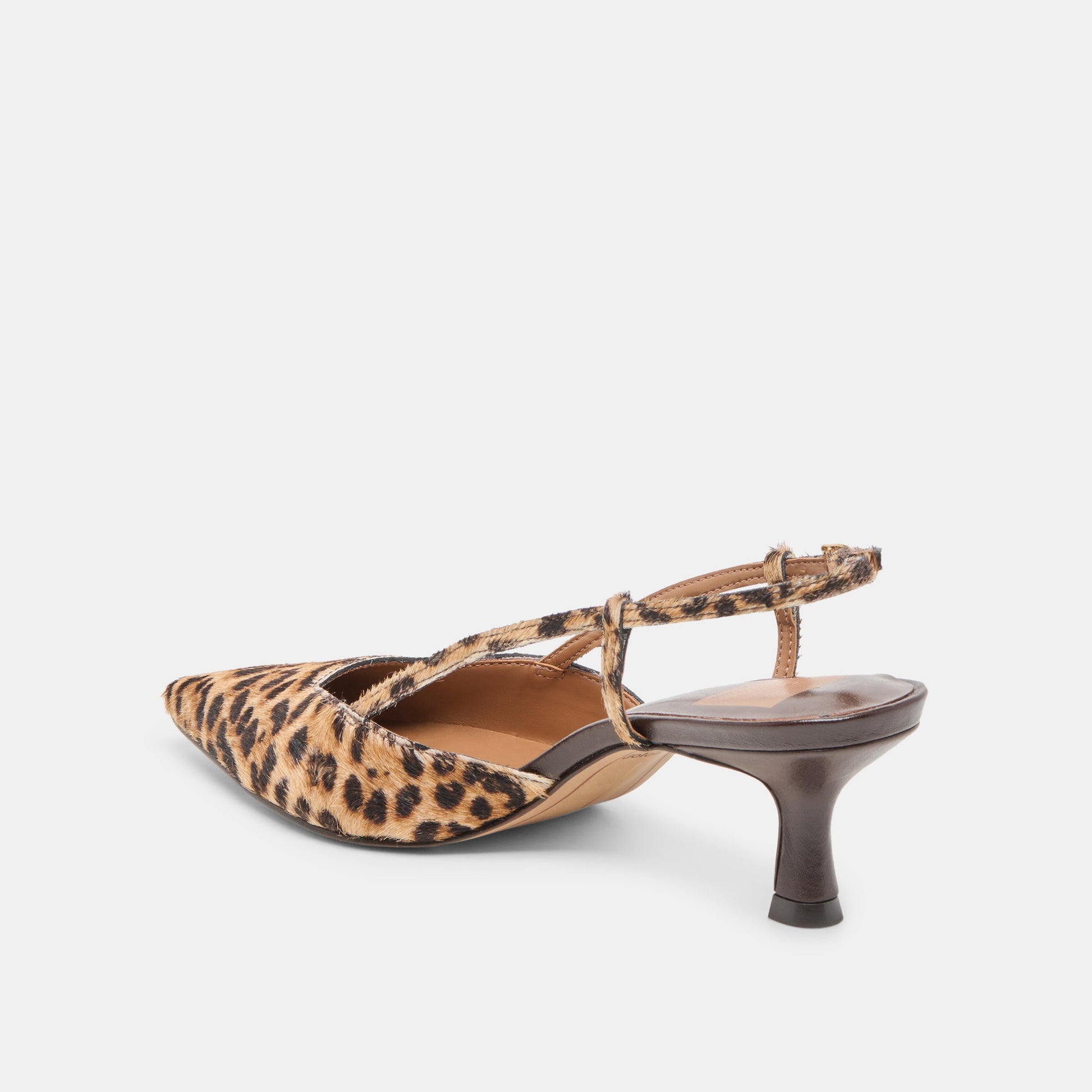 Odela Dk Leopard Calf Hair Heels - Dolce Vita