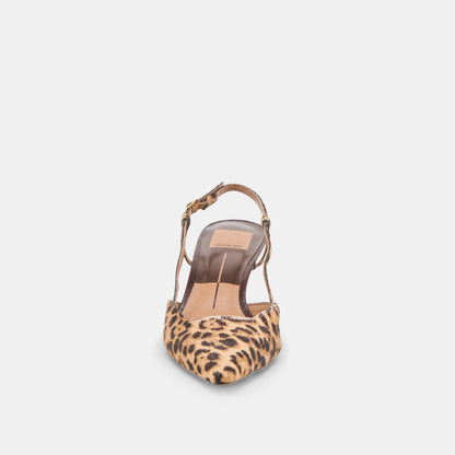 Odela Dk Leopard Calf Hair Heels - Dolce Vita