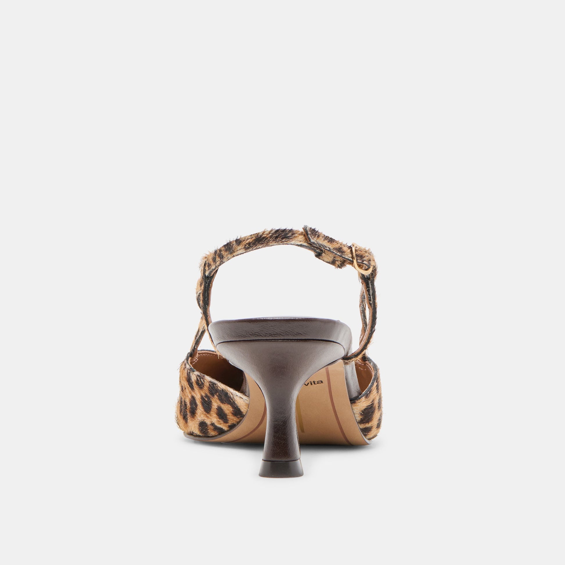 Odela Dk Leopard Calf Hair Heels - Dolce Vita