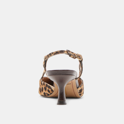 Odela Dk Leopard Calf Hair Heels - Dolce Vita