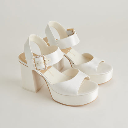 Bobby Pearl White Pearl Heels - Dolce Vita