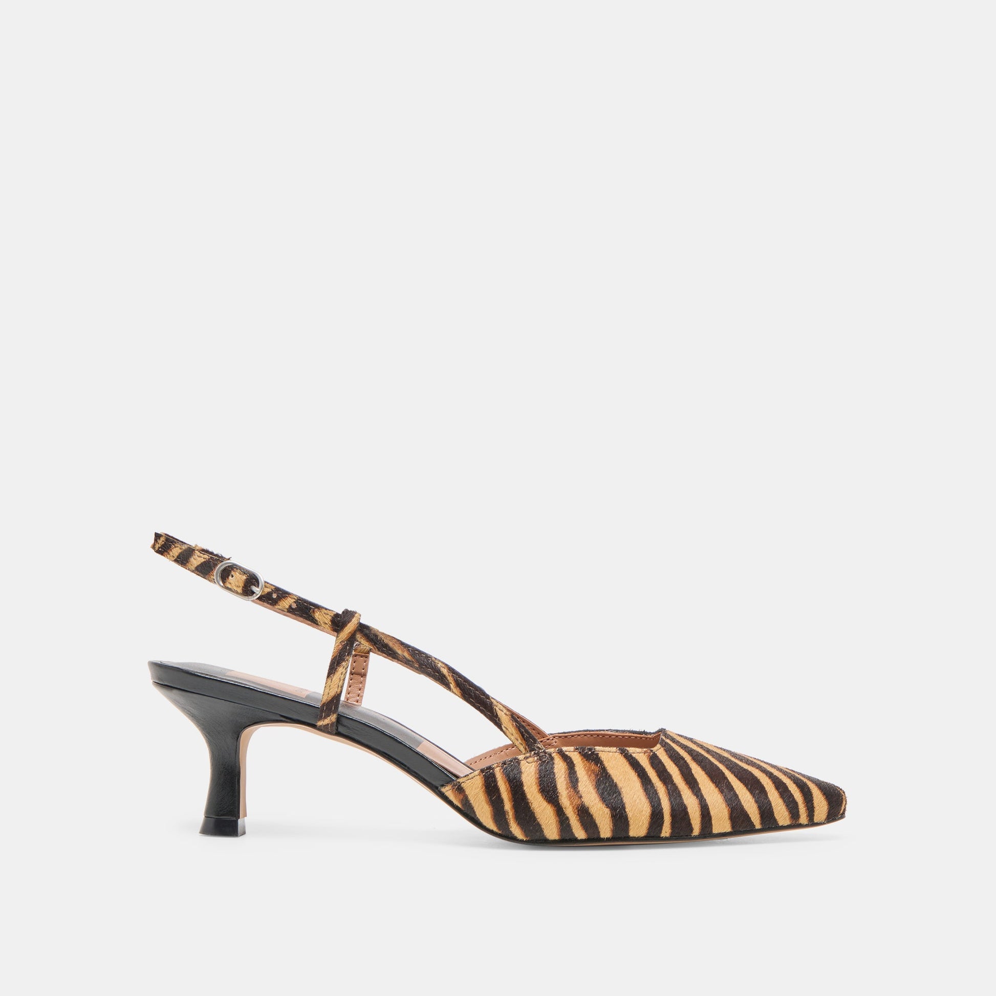 Odela Tiger Calf Hair Heels - Dolce Vita