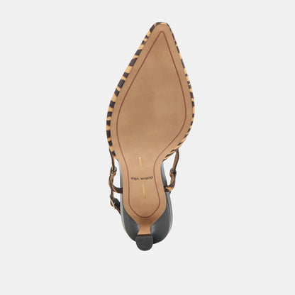 Odela Tiger Calf Hair Heels - Dolce Vita