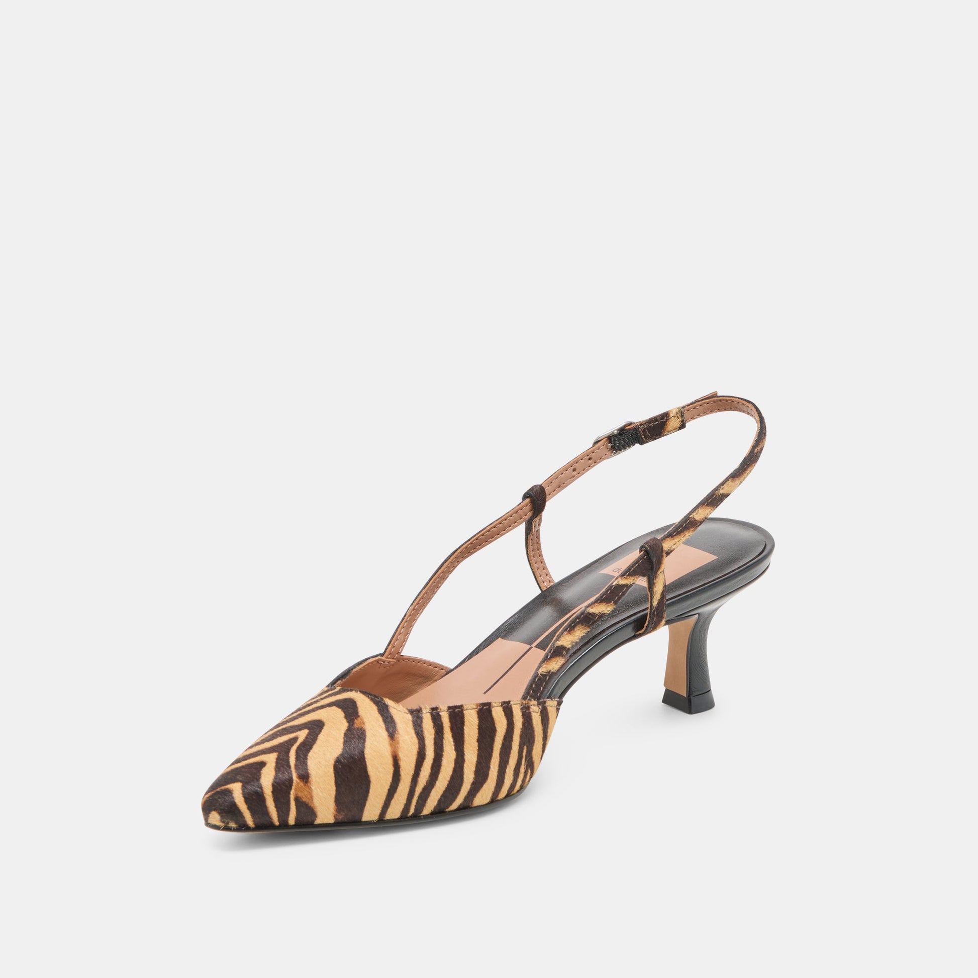 Odela Tiger Calf Hair Heels - Dolce Vita