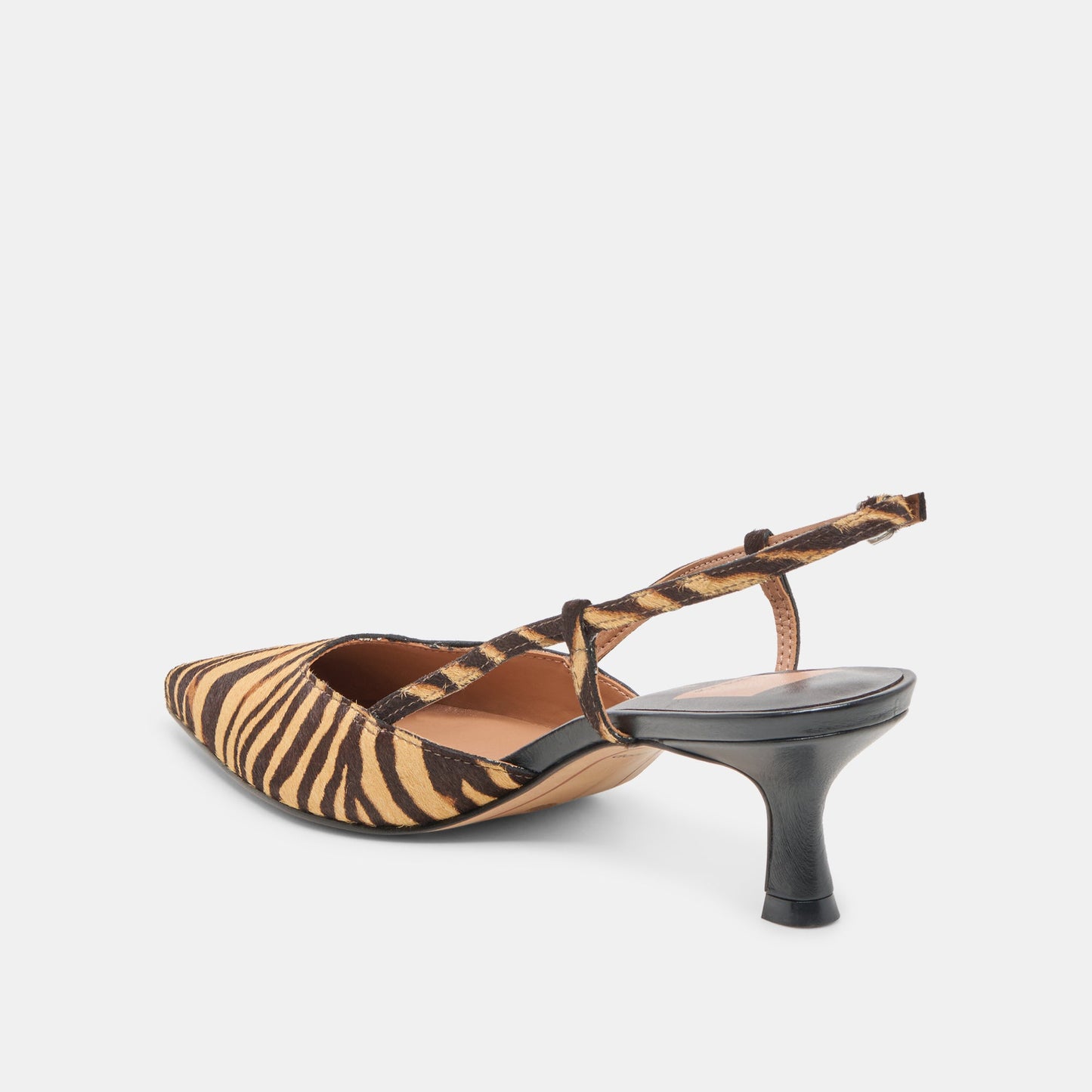 Odela Tiger Calf Hair Heels - Dolce Vita