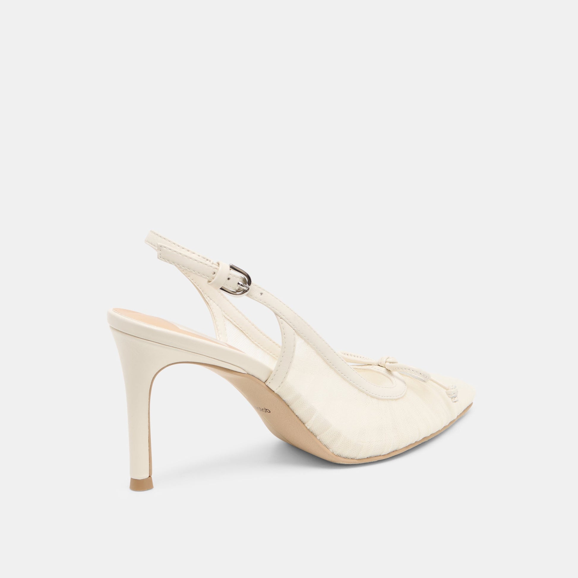 Yela White Tulle Heels - Dolce Vita