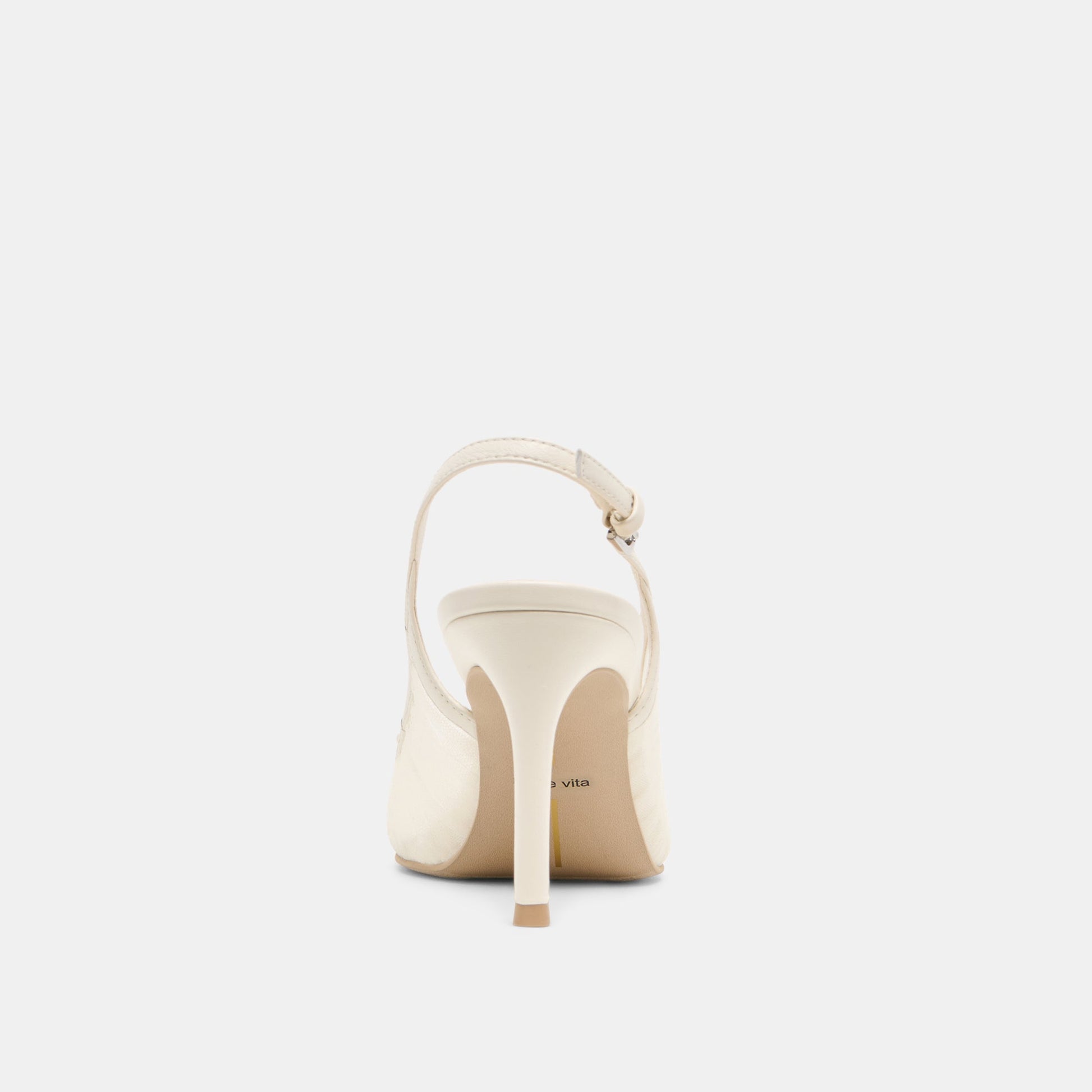 Yela White Tulle Heels - Dolce Vita