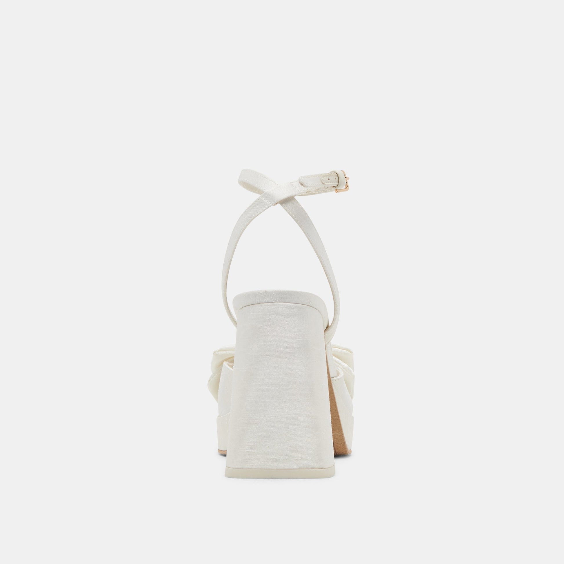 PATTON HEELS IVORY SATIN - Dolce Vita