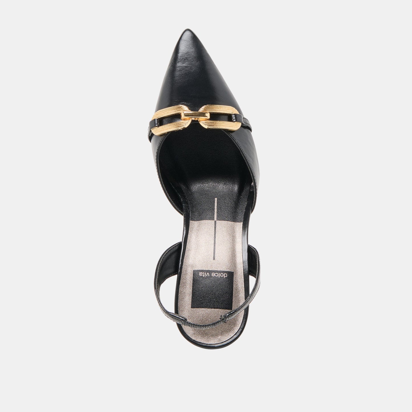 Malik Midnight Crinkle Patent Heels - Dolce Vita