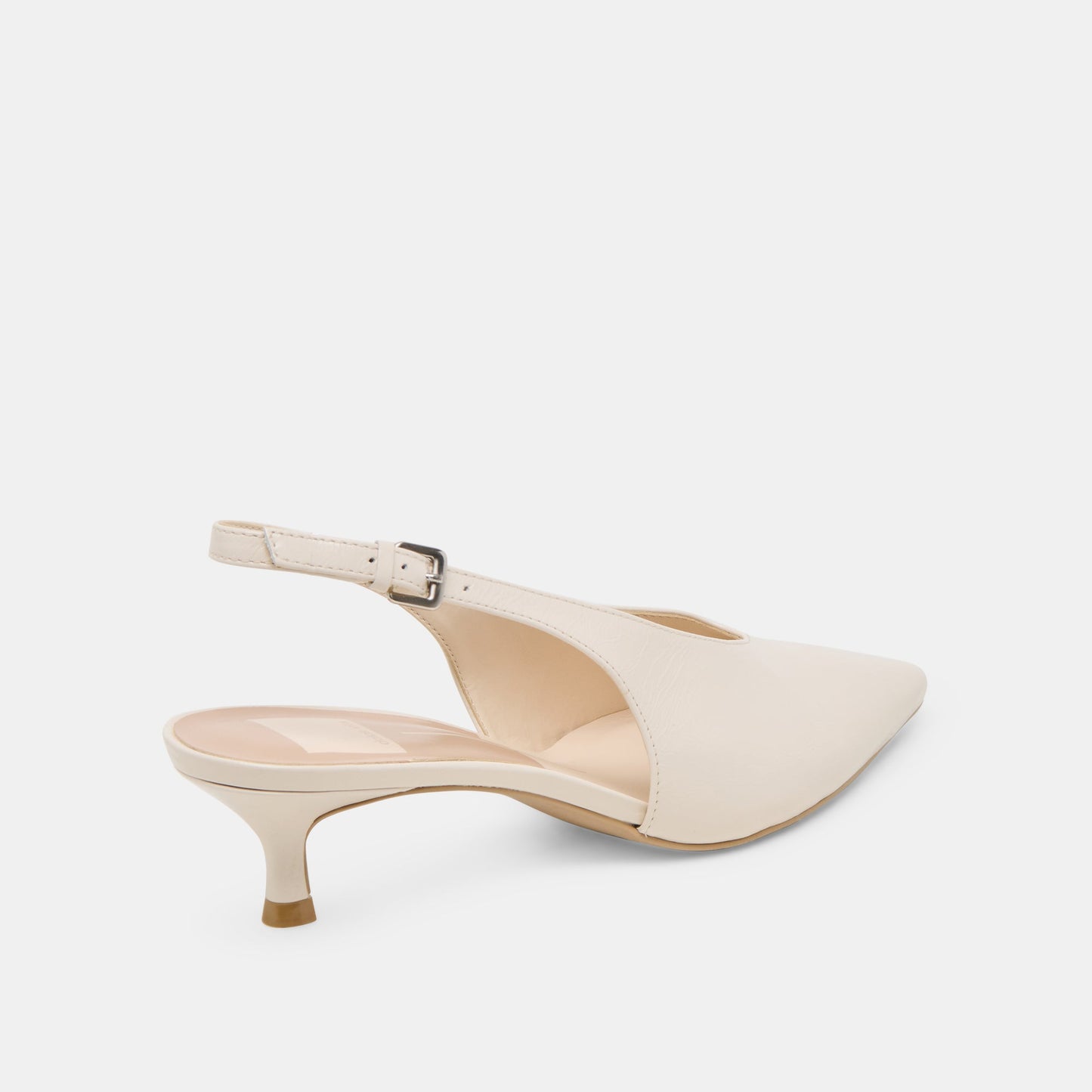 ALENNA HEELS BONE CRINKLE PATENT - Dolce Vita