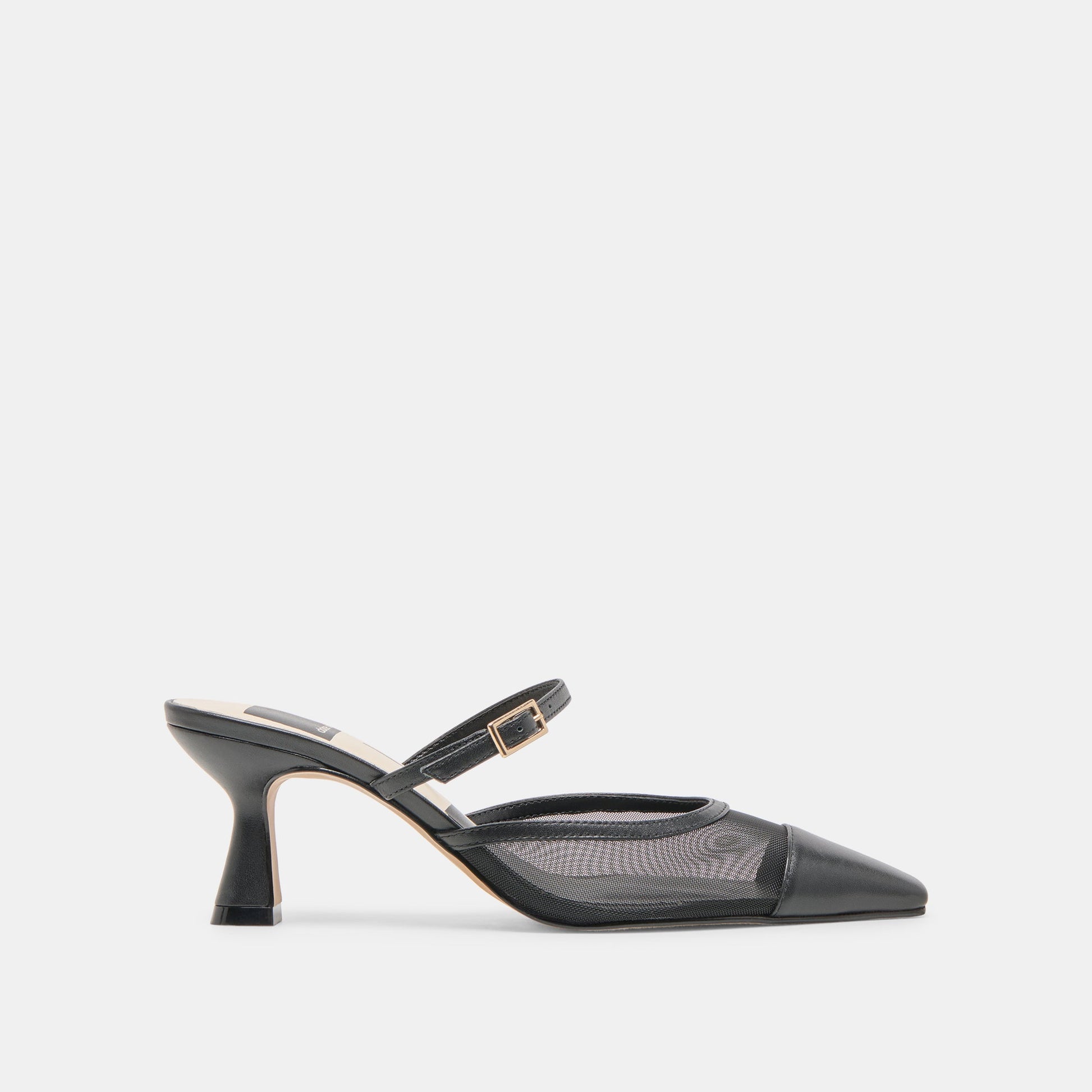 Loyd Onyx Mesh Heels - Dolce Vita