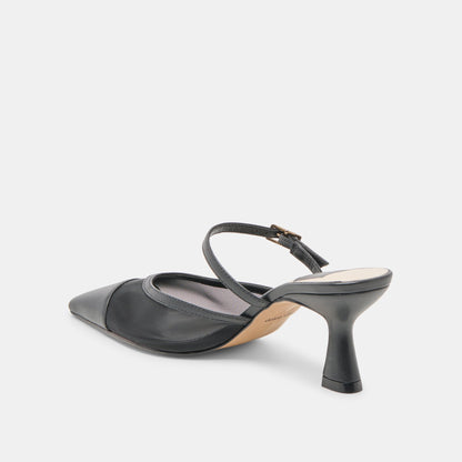 Loyd Onyx Mesh Heels - Dolce Vita
