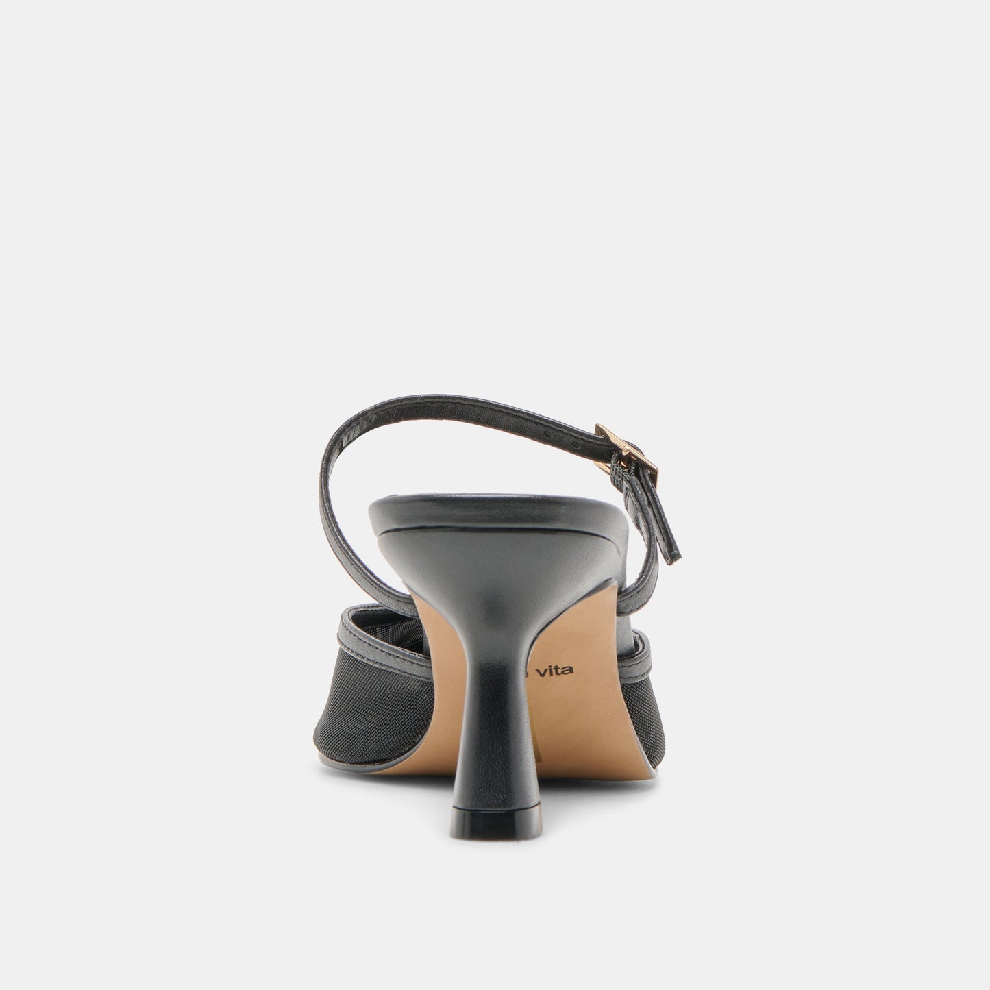 Loyd Onyx Mesh Heels - Dolce Vita