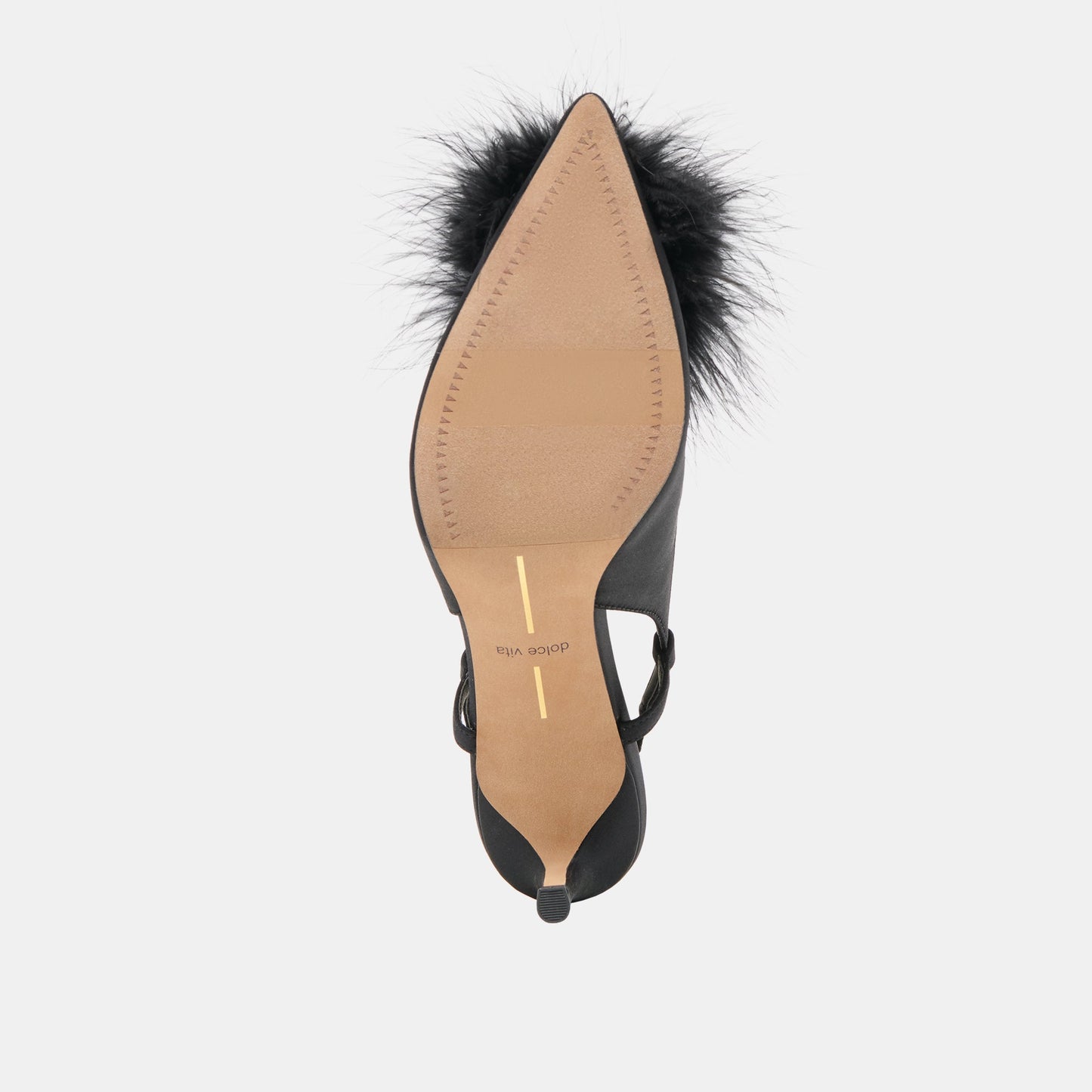 Kamy Onyx Satin Heels - Dolce Vita