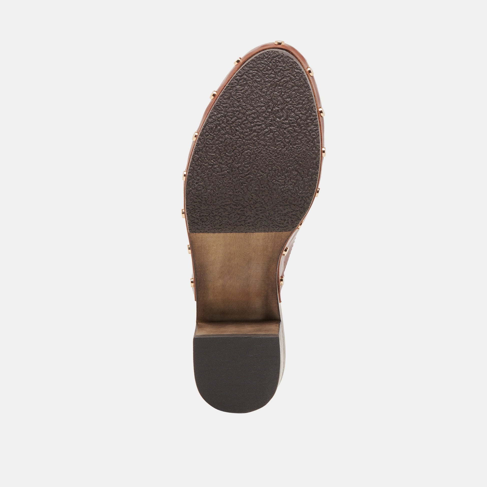 CAMYN HEELS BROWN LEATHER - Dolce Vita