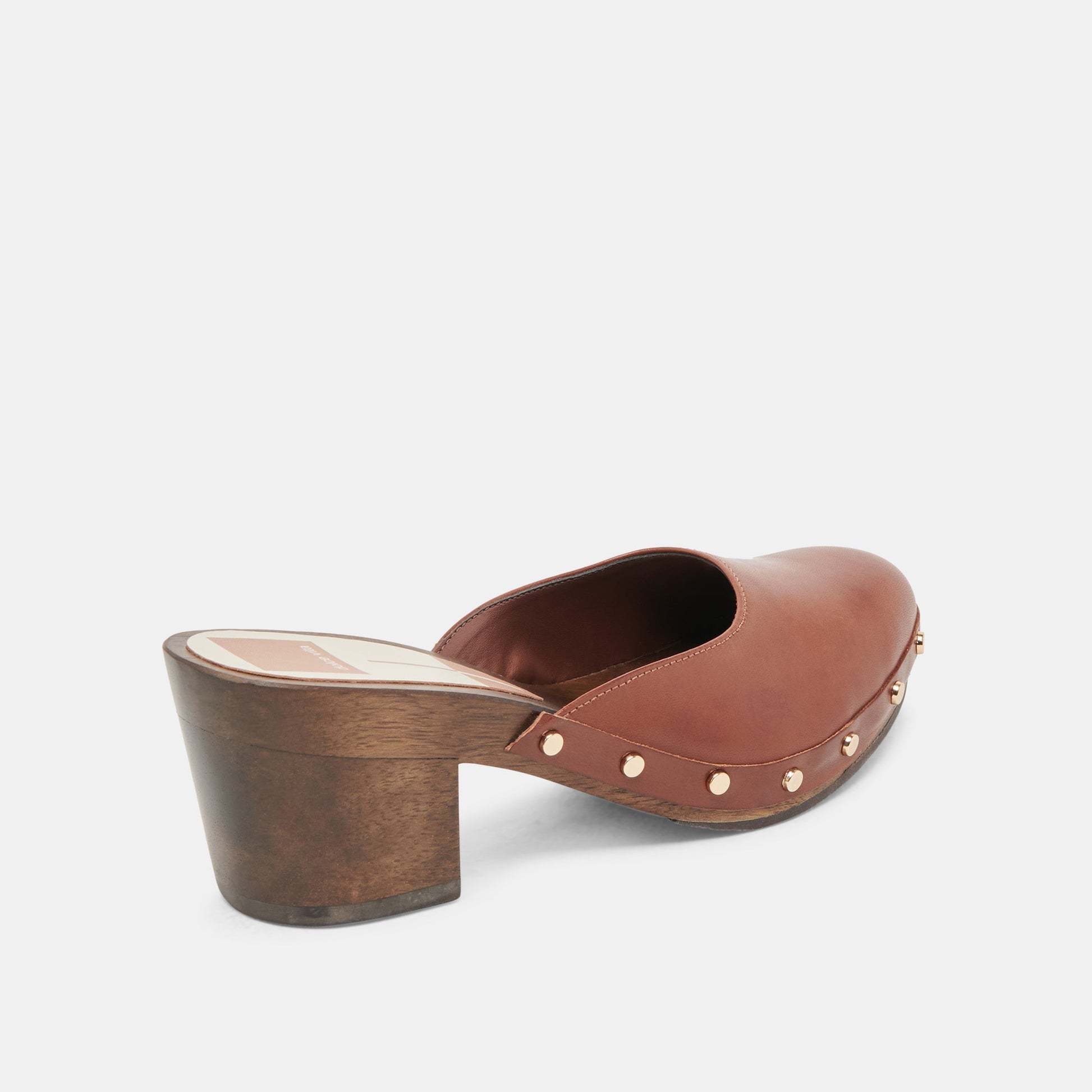 CAMYN HEELS BROWN LEATHER - Dolce Vita
