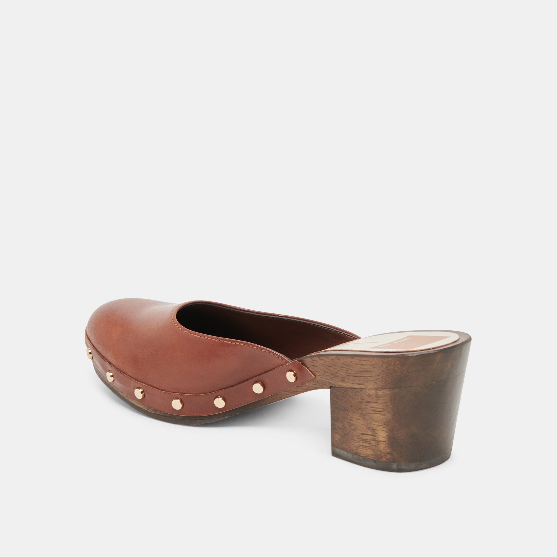 CAMYN HEELS BROWN LEATHER - Dolce Vita