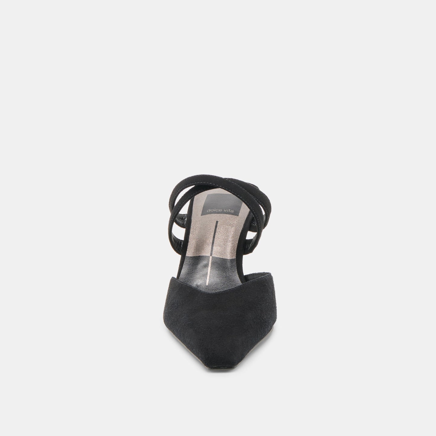 Linore Onyx Suede Heels - Dolce Vita
