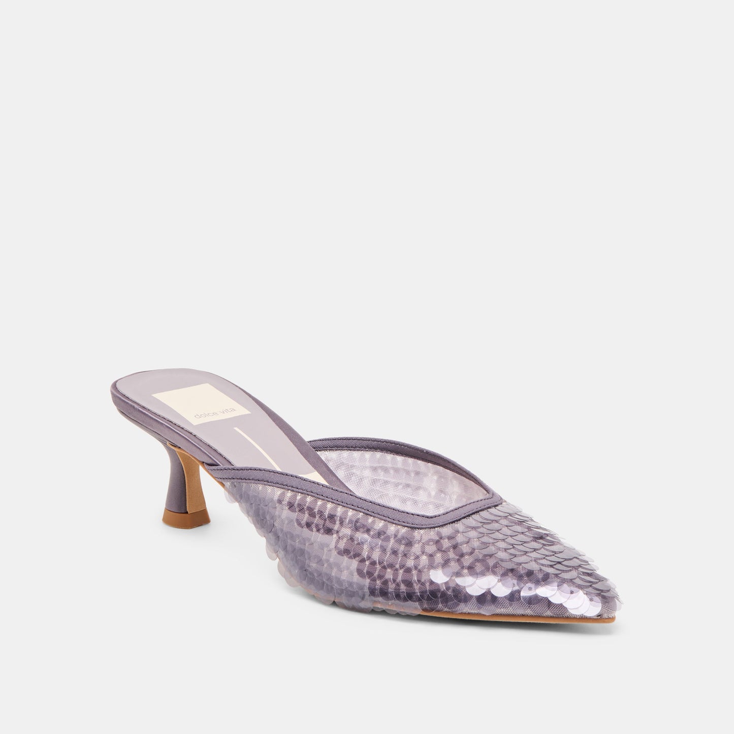 Cleo Smoke Sequin Heels - Dolce Vita