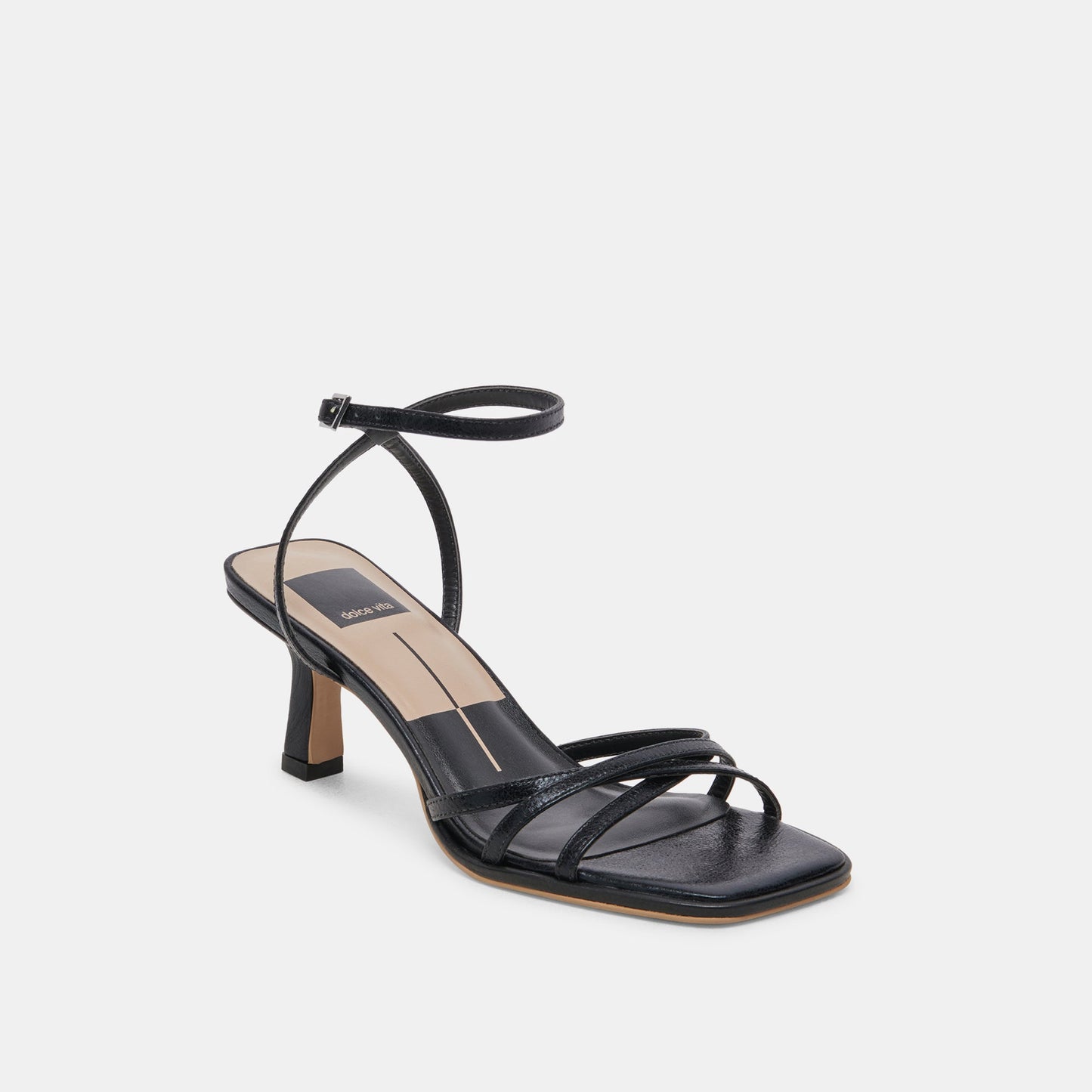 MANJI HEELS MIDNIGHT PATENT LEATHER - Dolce Vita