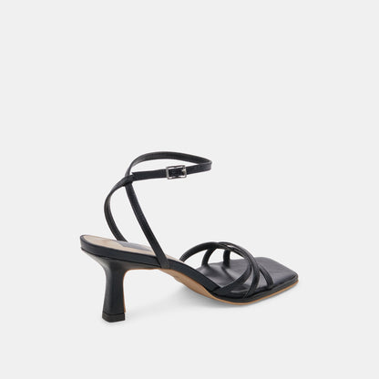 MANJI HEELS MIDNIGHT PATENT LEATHER - Dolce Vita