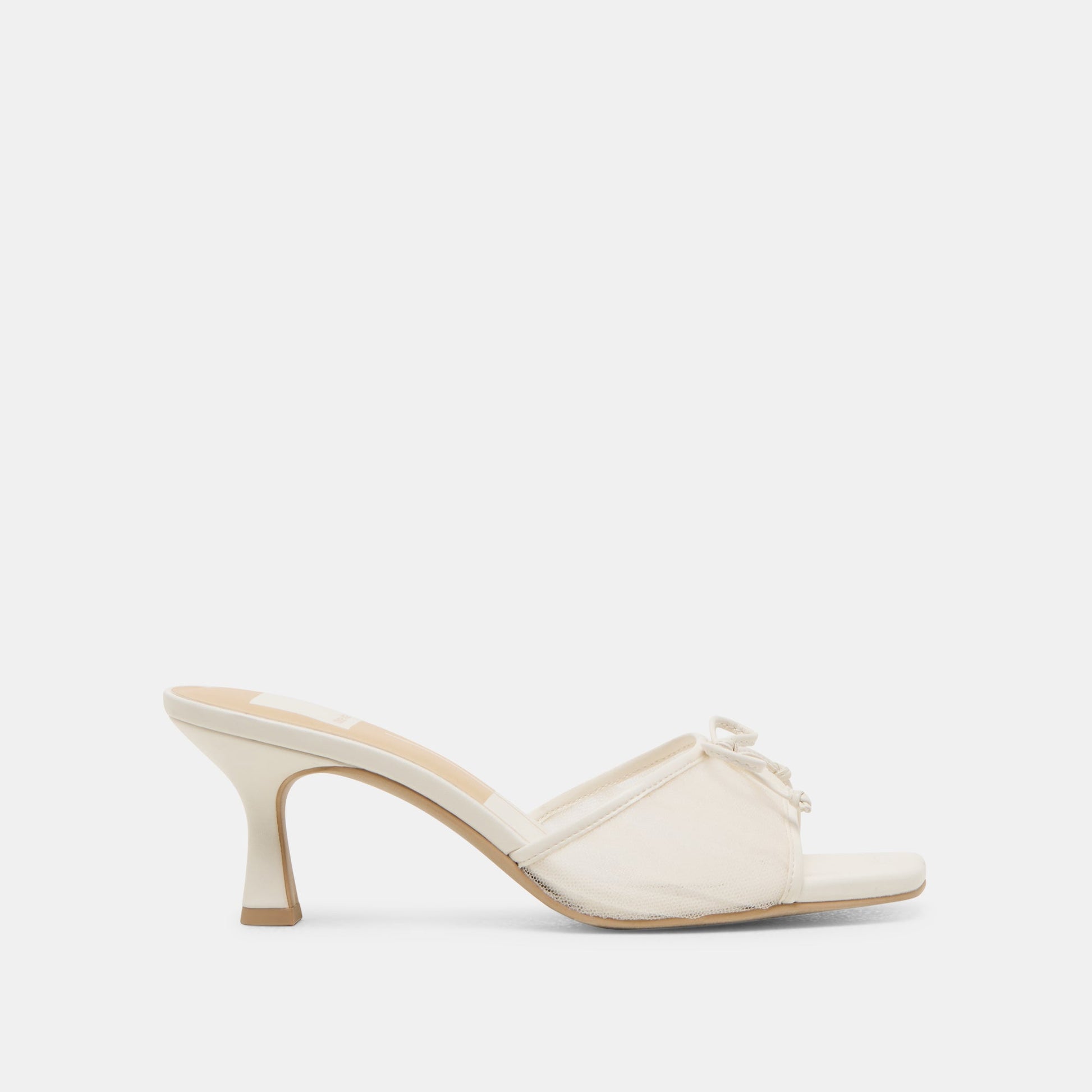 Galen White Tulle Heels - Dolce Vita
