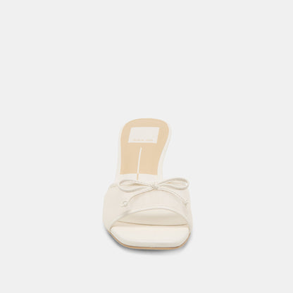 Galen White Tulle Heels - Dolce Vita