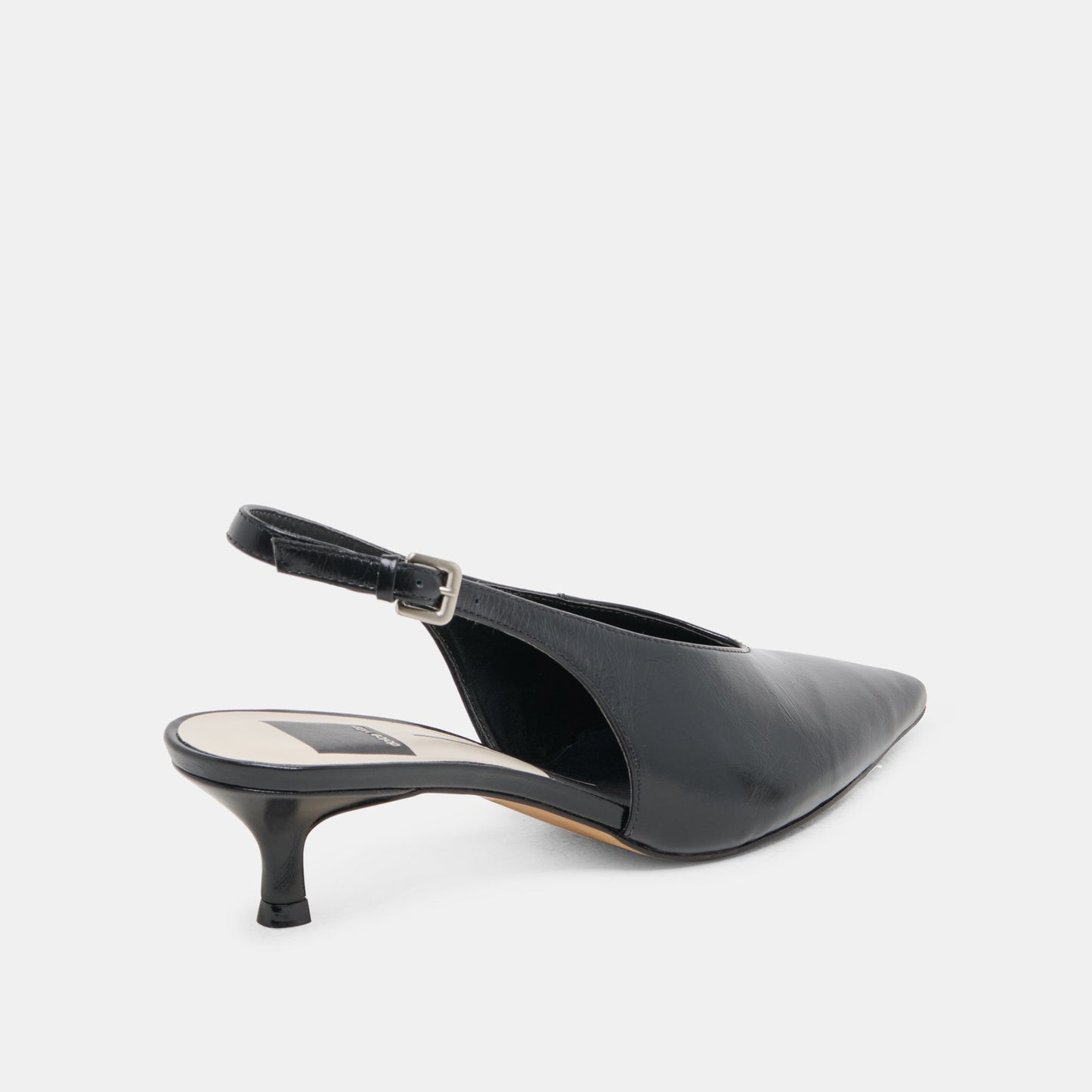 ALENNA HEELS MIDNIGHT CRINKLE PATENT - Dolce Vita