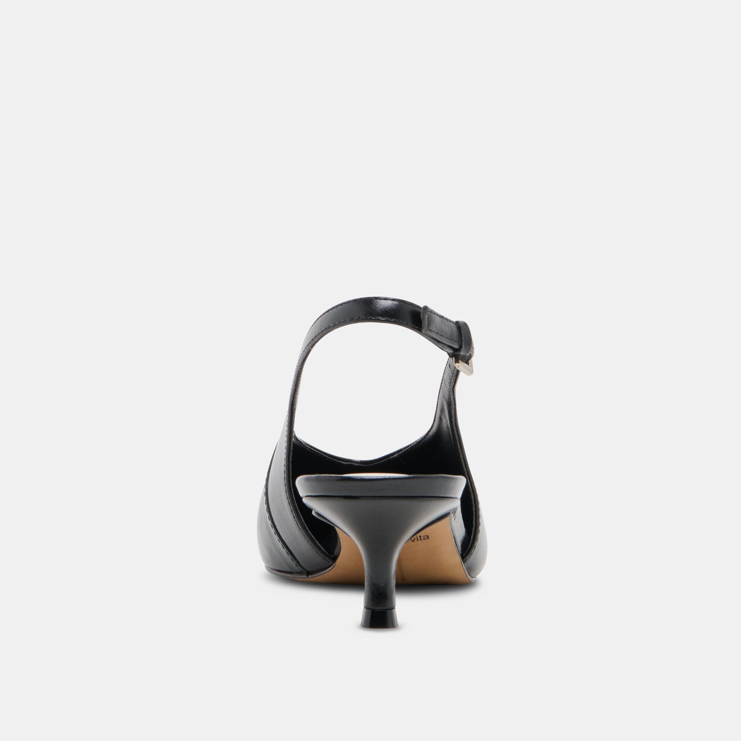 ALENNA HEELS MIDNIGHT CRINKLE PATENT - Dolce Vita