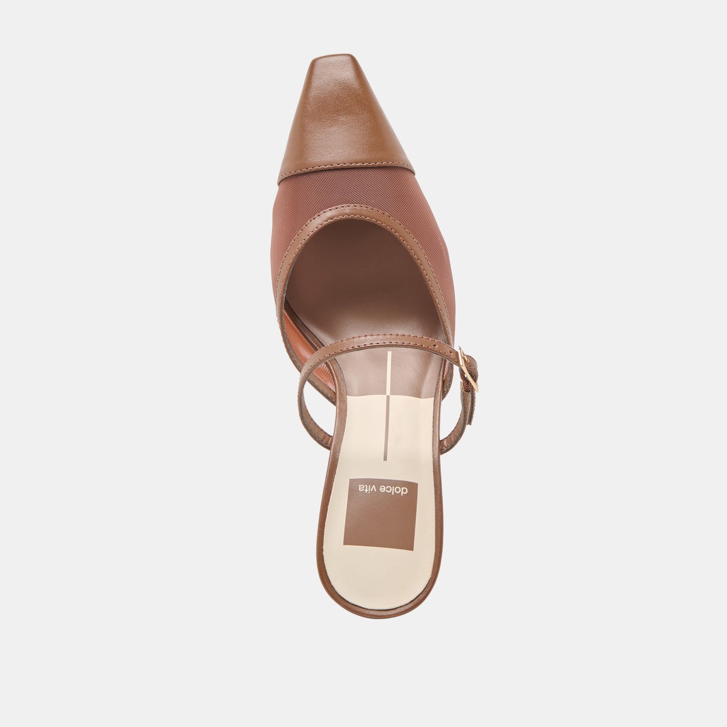 Loyd Espresso Mesh Heels - Dolce Vita