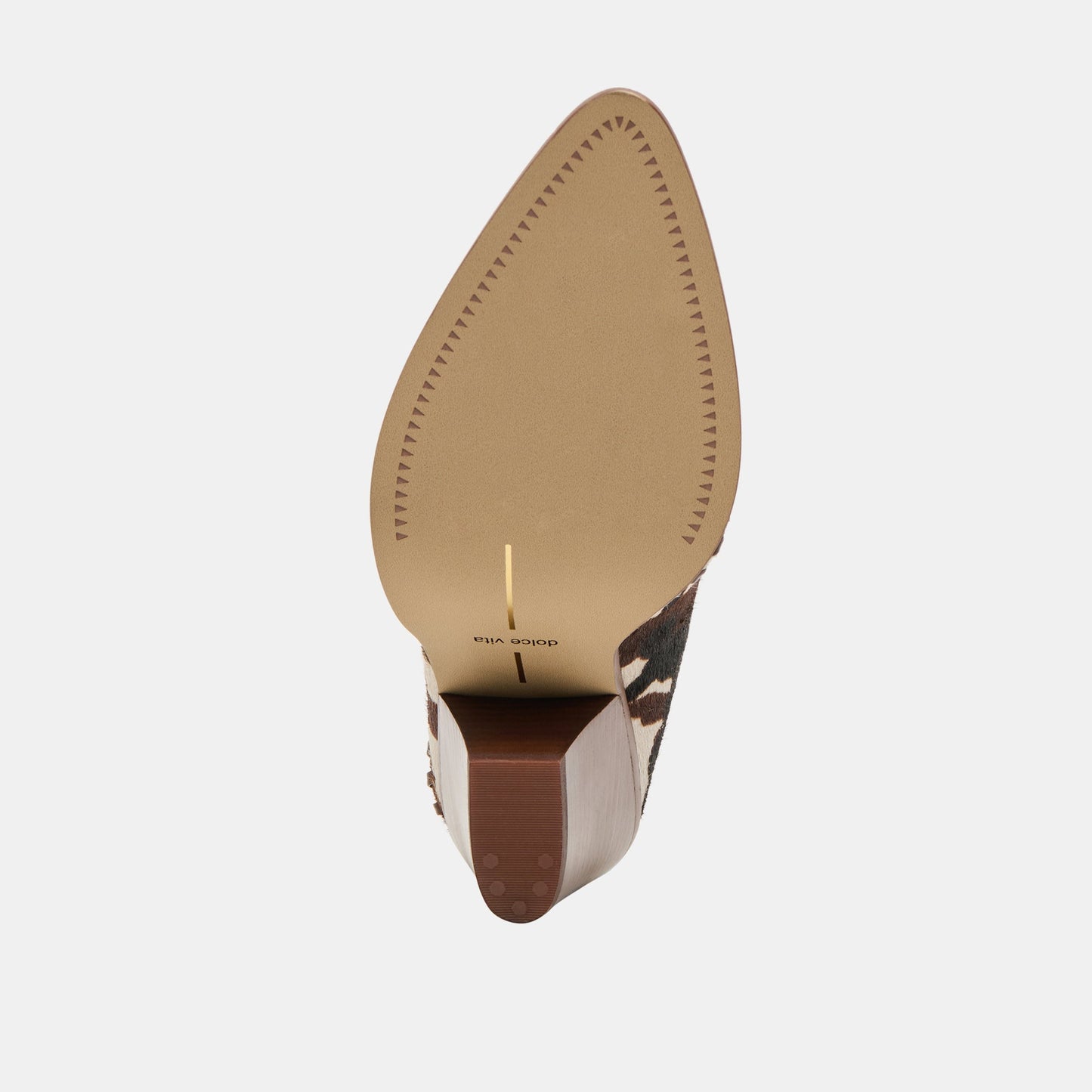 Jolyn Cocoa Taurus Calf Hair Heels - Dolce Vita