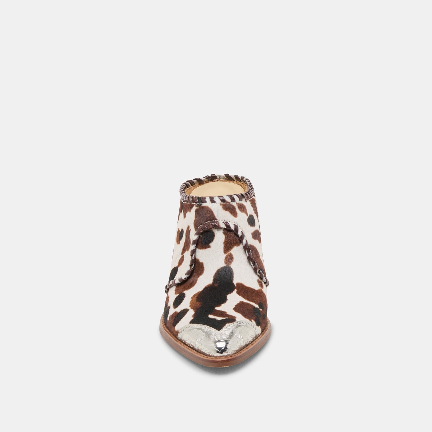 Jolyn Cocoa Taurus Calf Hair Heels - Dolce Vita